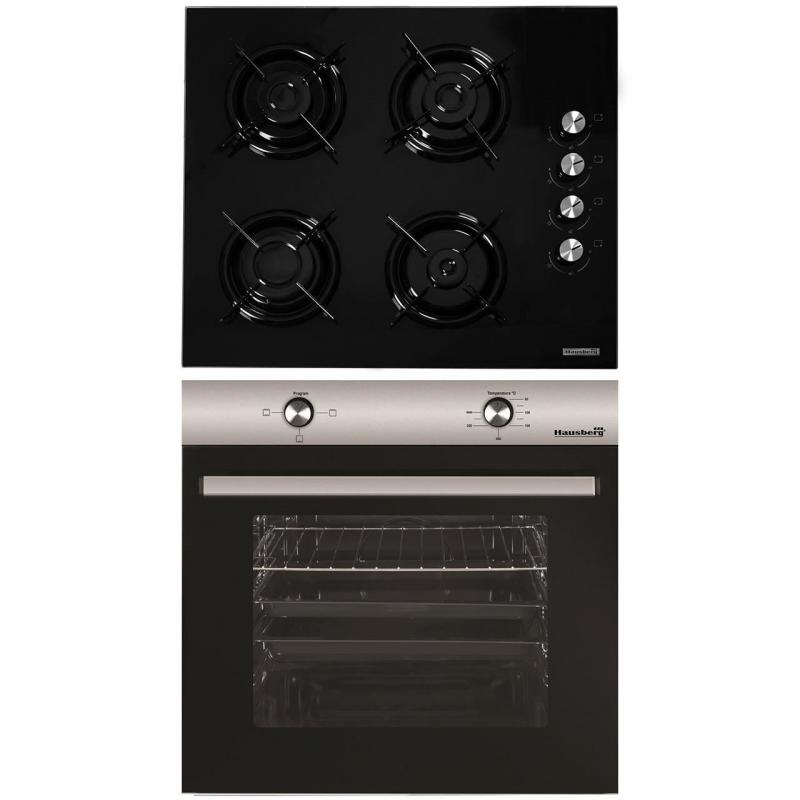 Pachet Incorporabil Cuptor Hausberg HB-8051IN, Electric, Putere 2000 W, 76 l, 4 Functii, Clasa A, Negru/Inox, Plita incorporabila Hausberg HB-563, Gaz, 4 arzatoare, Negru Pachet Incorporabil Cuptor Hausberg HB-8051IN, Electric, Putere 2000 W, 76 l, 4 Functii, Clasa A, Negru/Inox, Plita incorporabila Hausberg HB-563, Gaz, 4 arzatoare, Negru