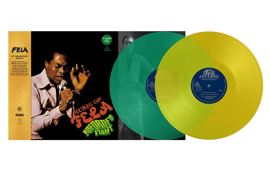 Music Of Fela - Roforofo Fight (Transparent Green & Yellow Vinyl) | Fela Kuti, The Africa 70