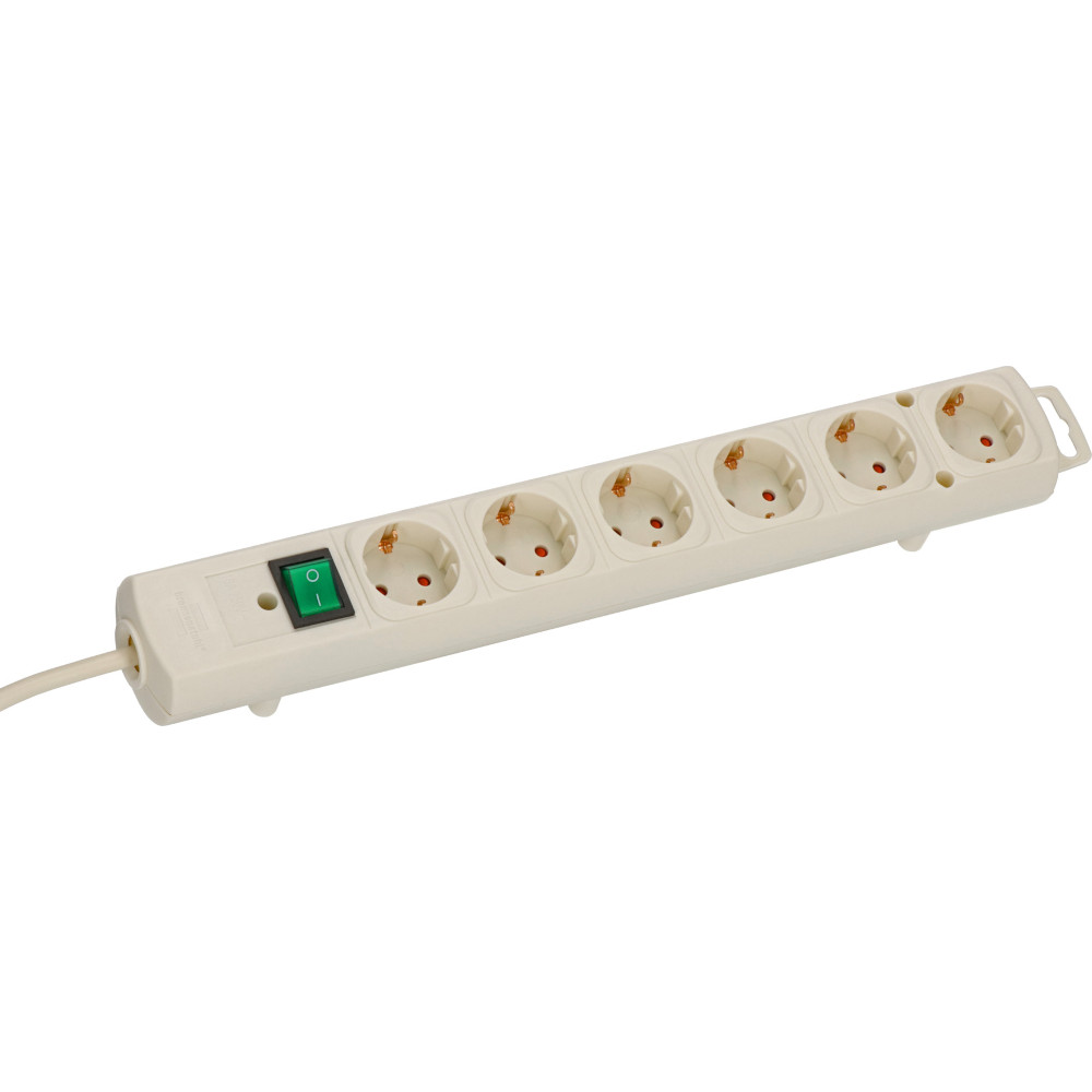 Prelungitor Brennenstuhl Comfort Line Plus 172778, 6 prize Schuko, 2m, Alb Prelungitor Brennenstuhl Comfort Line Plus 172778, 6 prize Schuko, 2m, Alb