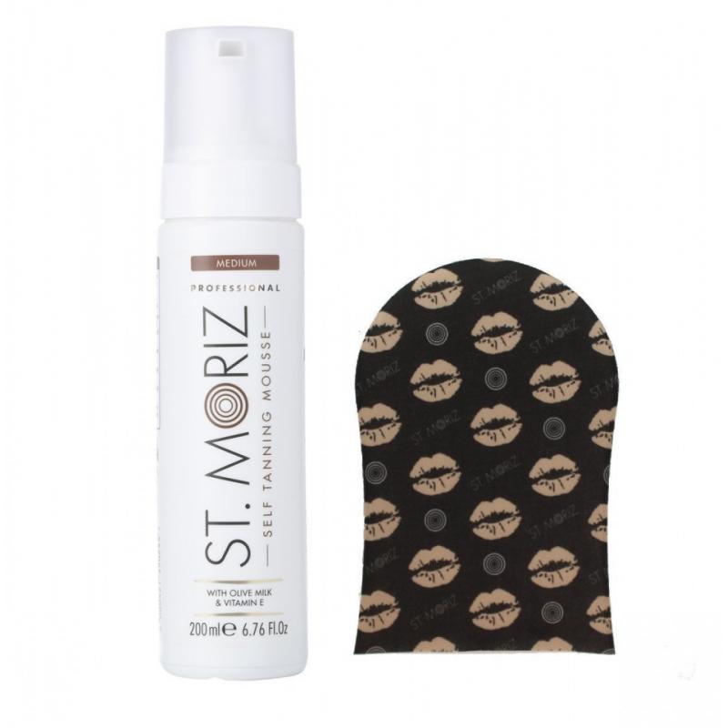 Set St Moriz Autobronzant Profesional Spuma Medium + Aplicator Manusa Set St Moriz Autobronzant Profesional Spuma Medium + Aplicator Manusa