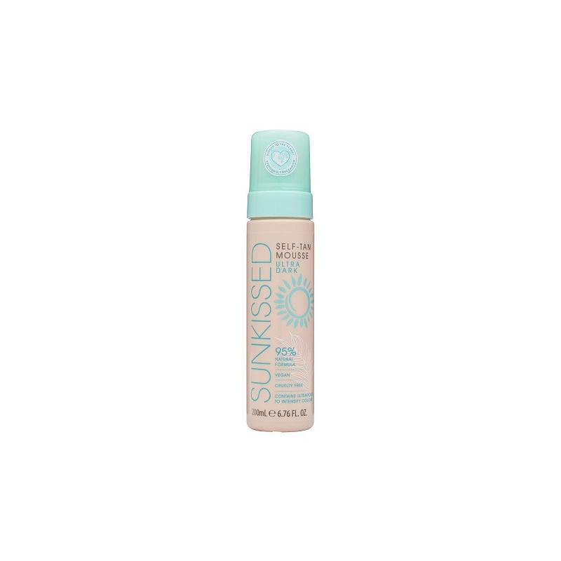 Spuma Autobronzanta Profesionala, Sunkissed, Self Tan, Ultra Dark, 95% Ingrediente Naturale, Vegan, 200 ml Spuma Autobronzanta Profesionala, Sunkissed, Self Tan, Ultra Dark, 95% Ingrediente Naturale, Vegan, 200 ml