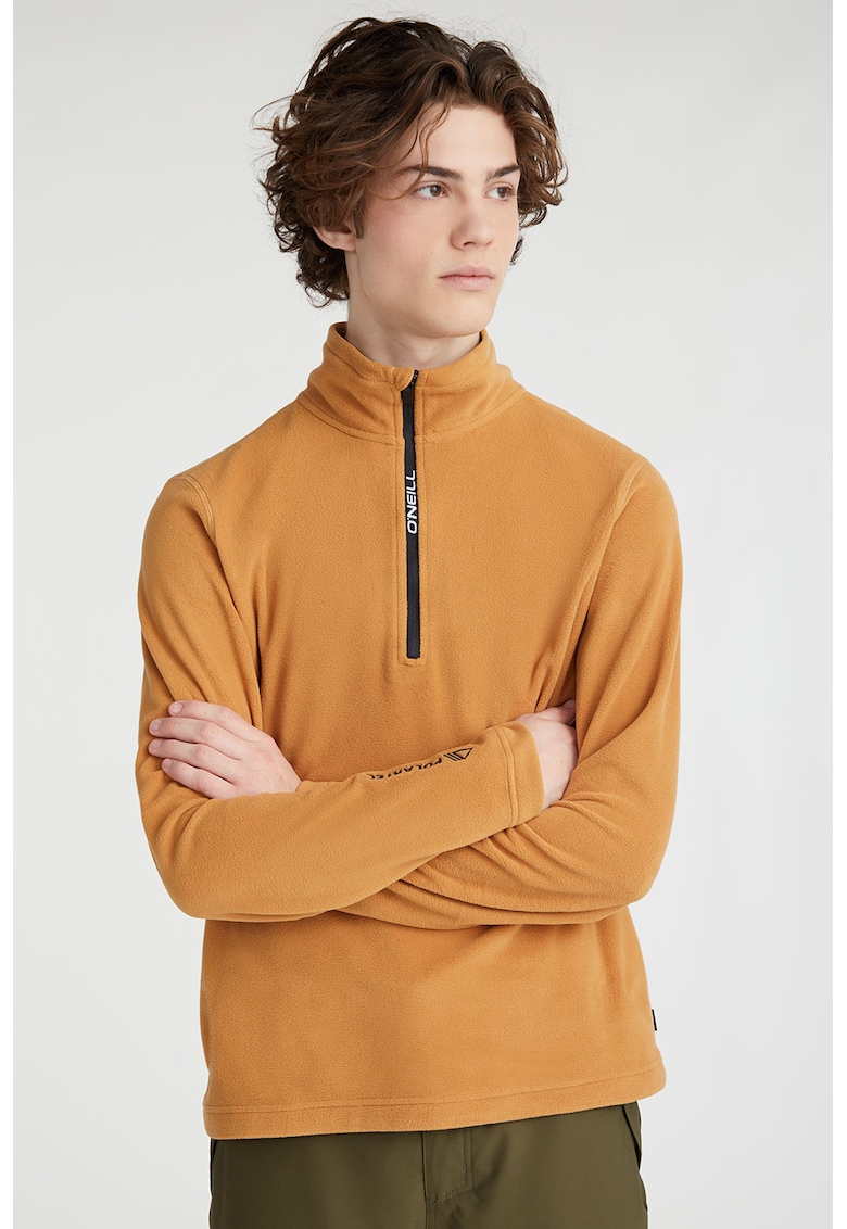 Bluza regular fit din material fleece pentru treking si drumetii Bluza regular fit din material fleece pentru treking si drumetii