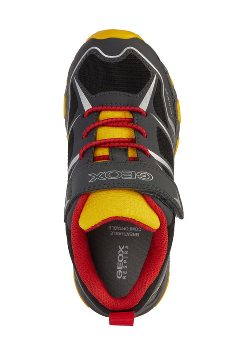 Pantofi sport cu inchidere velcro si garnituri din piele ecologica Magnetar Pantofi sport cu inchidere velcro si garnituri din piele ecologica Magnetar