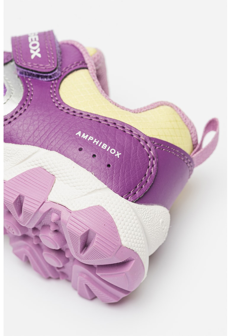 Pantofi sport cu inchidere velcro si garnituri din piele ecologica Magnetar Pantofi sport cu inchidere velcro si garnituri din piele ecologica Magnetar