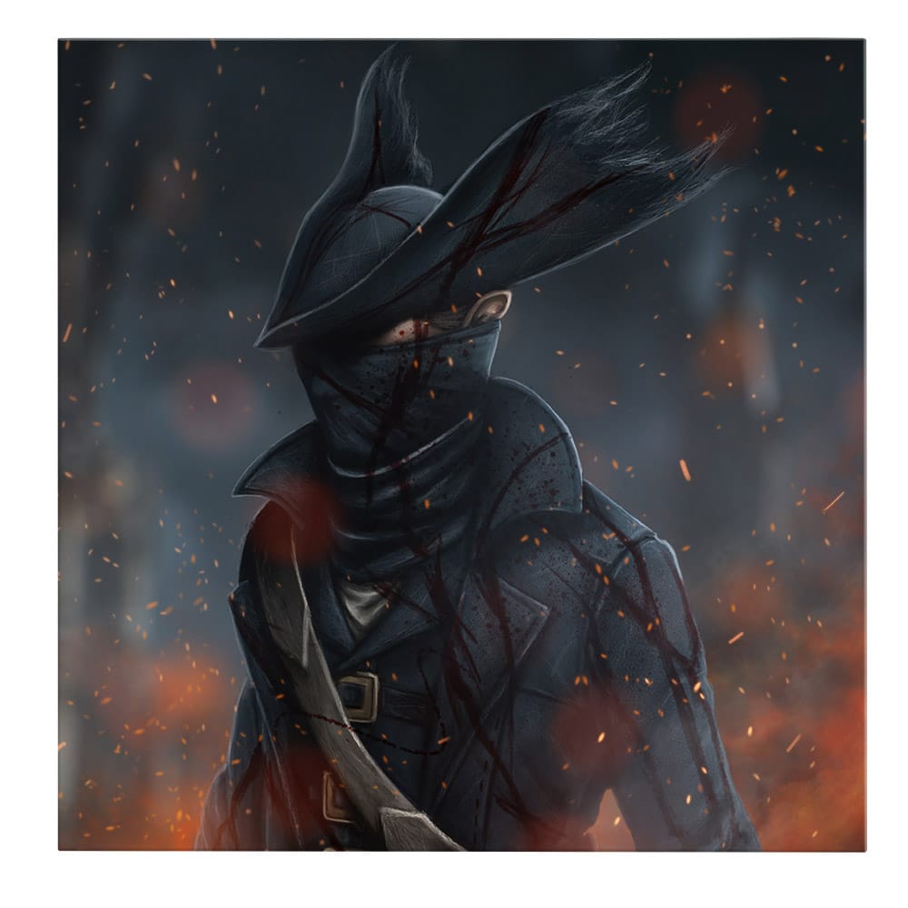 Tablou afis Bloodborne - Material produs:: Poster pe hartie FARA RAMA, Dimensiunea:: 100x100 cm Tablou afis Bloodborne - Material produs:: Poster pe hartie FARA RAMA, Dimensiunea:: 100x100 cm