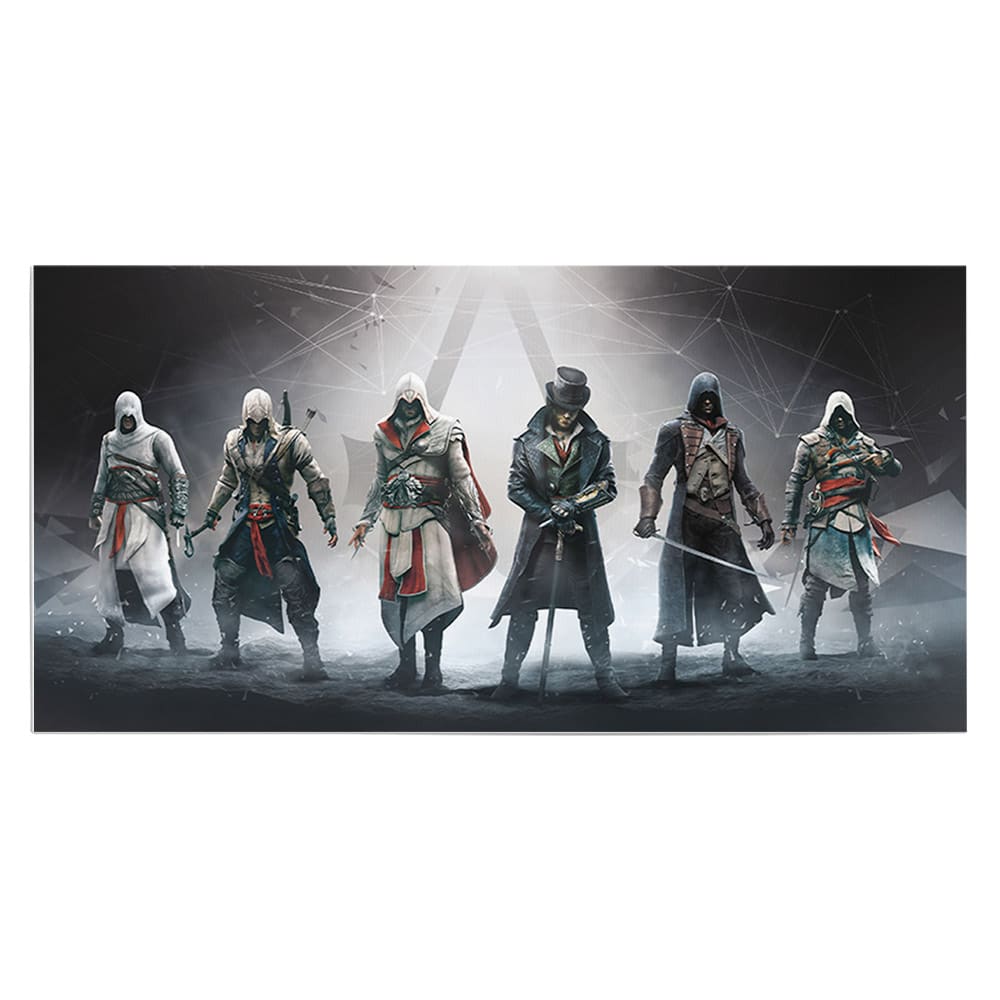 Tablou afis Assassin’s Creed - Material produs:: Tablou canvas pe panza CU RAMA, Dimensiunea:: 40x80 cm Tablou afis Assassin’s Creed - Material produs:: Tablou canvas pe panza CU RAMA, Dimensiunea:: 40x80 cm