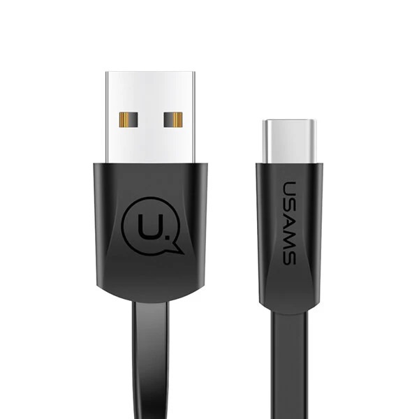 Cablu de date Micro-USB Usams, U2, 1.2m, SJ201MIC01, Negru Cablu de date Micro-USB Usams, U2, 1.2m, SJ201MIC01, Negru