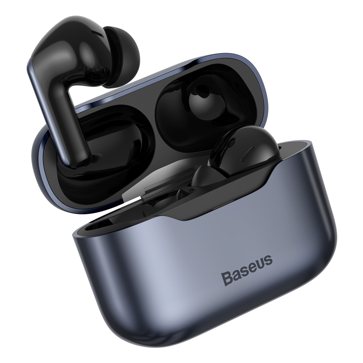 Casti In-Ear Baseus, Simu S1 Pro, True Wireless, NGS1P-0A, Albastru Casti In-Ear Baseus, Simu S1 Pro, True Wireless, NGS1P-0A, Albastru