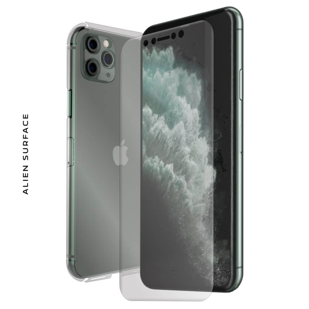 Folie de protectie telefon Alien Surface pentru Apple iPhone 11 Pro Max, protectie ecran, spate, laterale Folie de protectie telefon Alien Surface pentru Apple iPhone 11 Pro Max, protectie ecran, spate, laterale