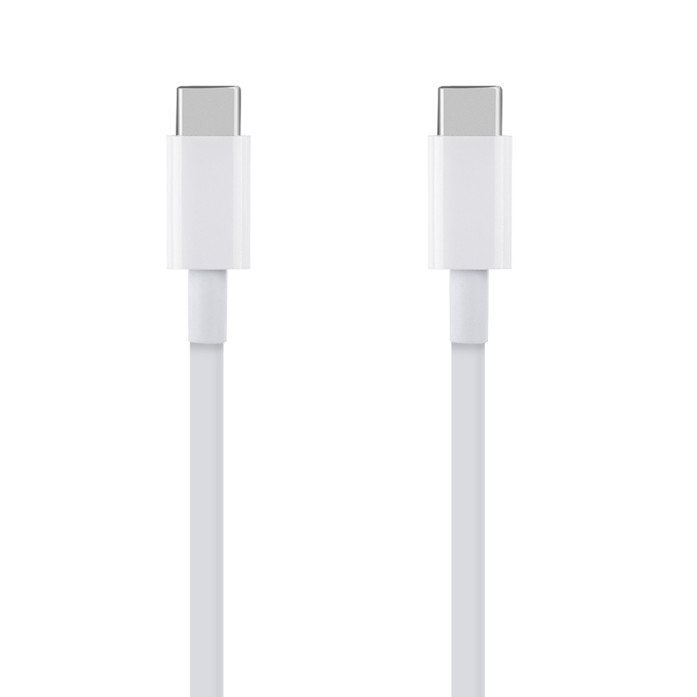Cablu de date si incarcare OBAL:ME, Fast Charge USB-C/USB-C, 1m, Alb Cablu de date si incarcare OBAL:ME, Fast Charge USB-C/USB-C, 1m, Alb