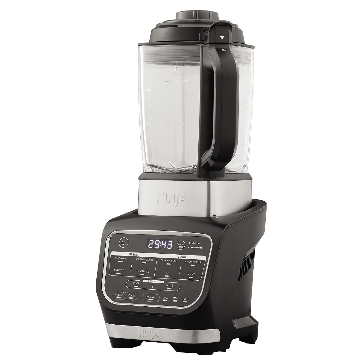 Blender & Soup maker Ninja HB150EU, 1000W, 1.7L, 10 Programe cu tehnologia Auto IQ, Negru/Gri Blender & Soup maker Ninja HB150EU, 1000W, 1.7L, 10 Programe cu tehnologia Auto IQ, Negru/Gri
