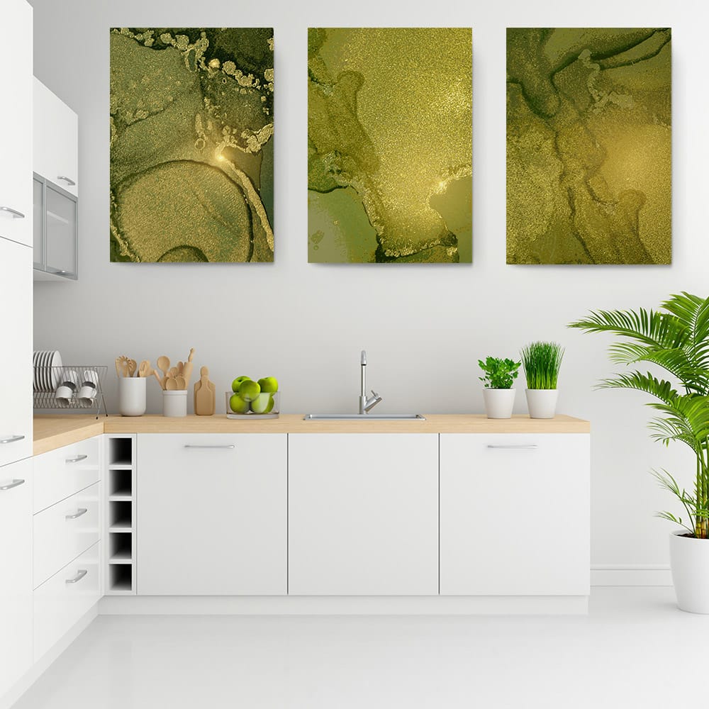 Set 3 tablouri canvas abstract imitatie marmura - Dimensiune multicanvas: 3 tablouri 40x60 cm Set 3 tablouri canvas abstract imitatie marmura - Dimensiune multicanvas: 3 tablouri 40x60 cm