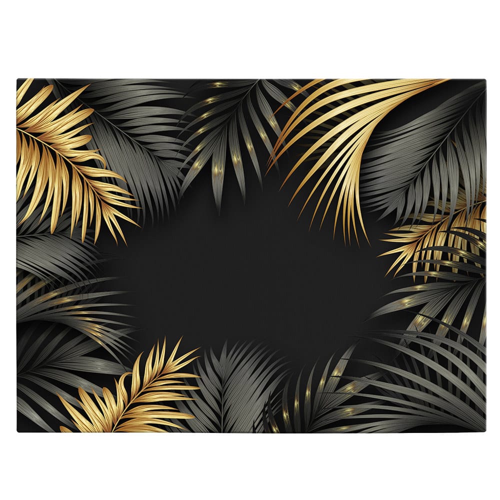 Frunze aurii tropicale tablou - Material produs:: Poster pe hartie FARA RAMA, Dimensiunea:: 30x40 cm Frunze aurii tropicale tablou - Material produs:: Poster pe hartie FARA RAMA, Dimensiunea:: 30x40 cm