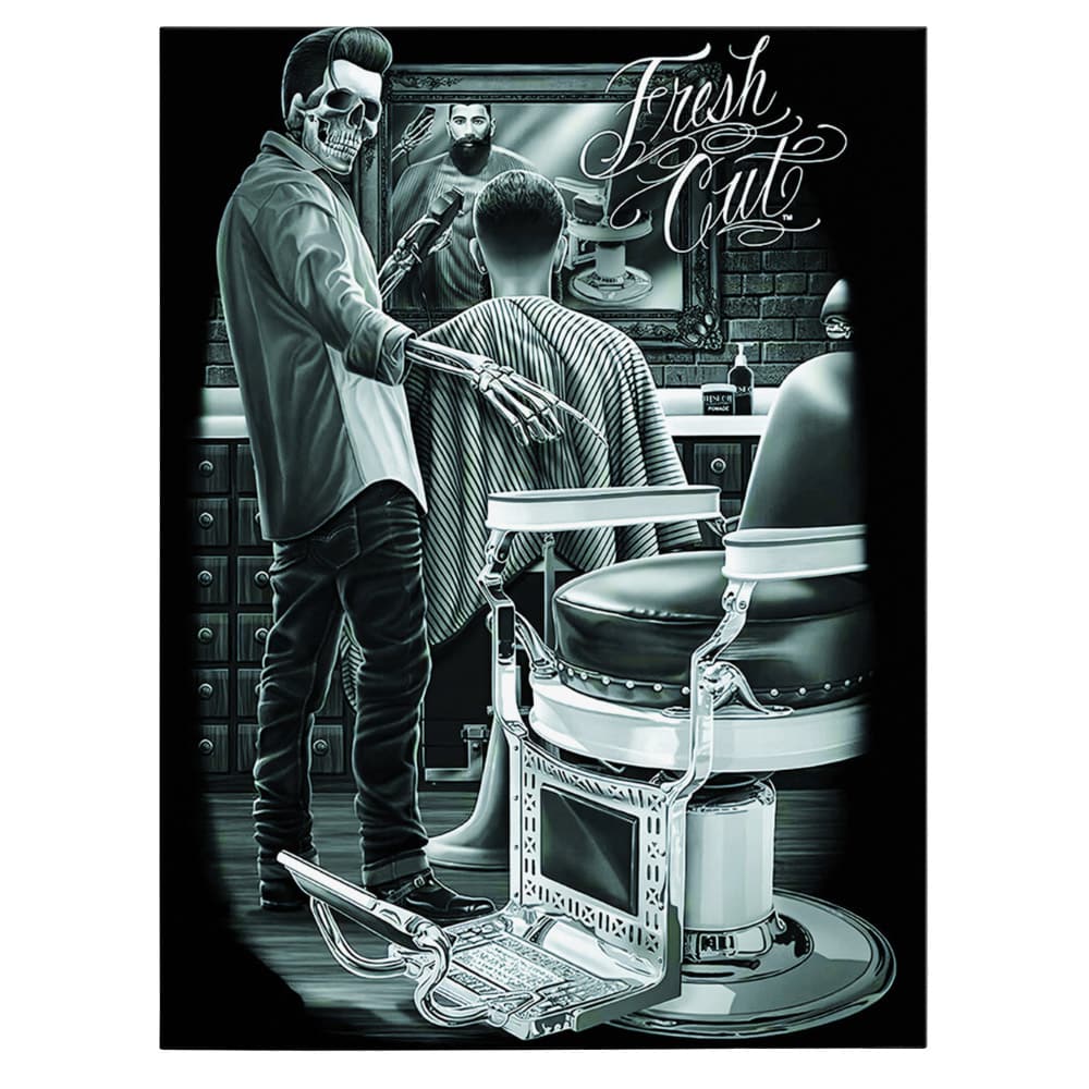 Barber Shop Tablou Fresh Cut - Material produs:: Poster pe hartie FARA RAMA, Dimensiunea:: A1 59,4x84,1 cm Barber Shop Tablou Fresh Cut - Material produs:: Poster pe hartie FARA RAMA, Dimensiunea:: A1 59,4x84,1 cm