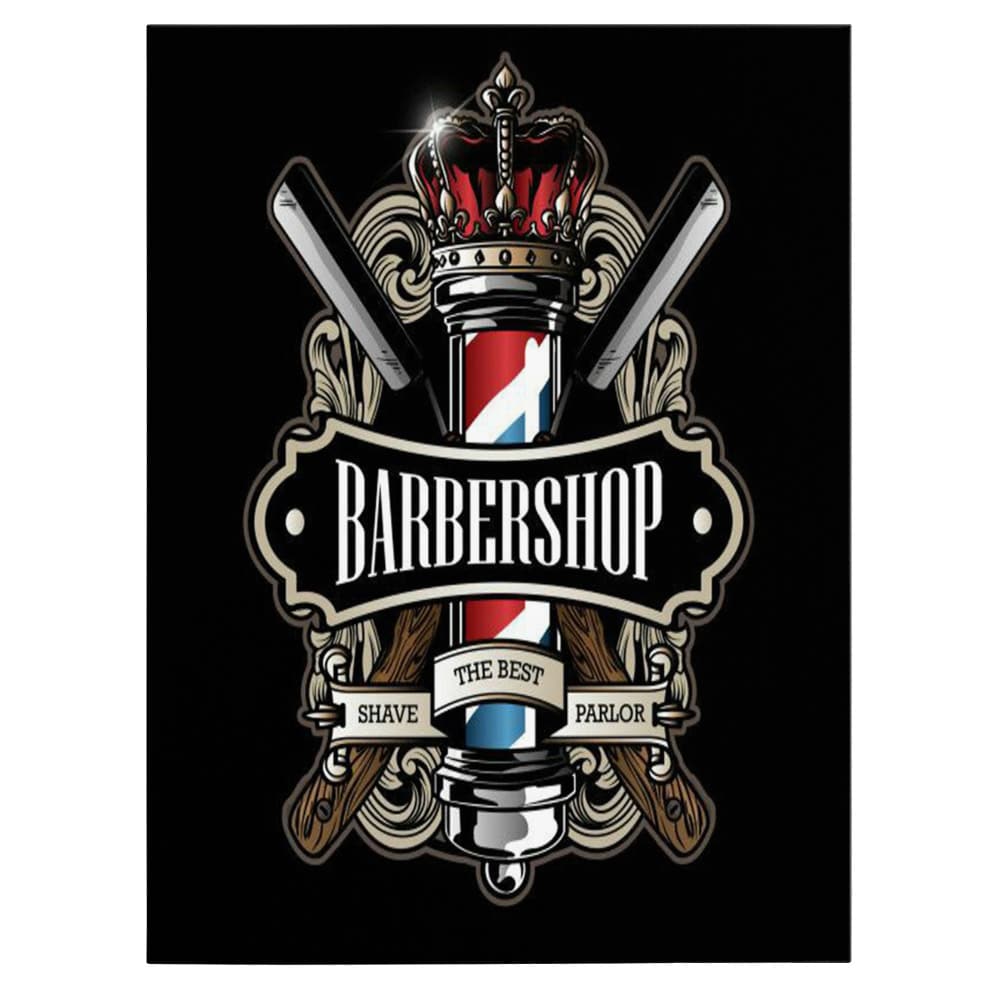 Barber Shop Tablou Shaving - Material produs:: Tablou canvas pe panza CU RAMA, Dimensiunea:: 60x90 cm Barber Shop Tablou Shaving - Material produs:: Tablou canvas pe panza CU RAMA, Dimensiunea:: 60x90 cm