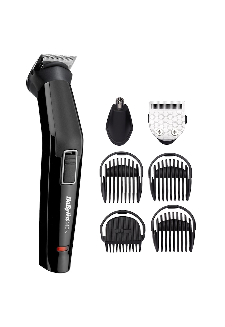 Aparat de tuns si ras 6in1 Multi Trimmer - 6 accesorii - 2 capete - Negru Aparat de tuns si ras 6in1 Multi Trimmer - 6 accesorii - 2 capete - Negru