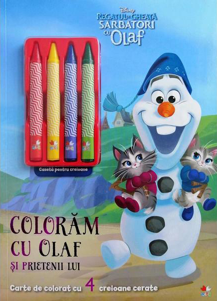 Disney. Regatul de gheata. Sarbatori cu Olaf. Coloram cu Olaf si prietenii lui | Disney. Regatul de gheata. Sarbatori cu Olaf. Coloram cu Olaf si prietenii lui |