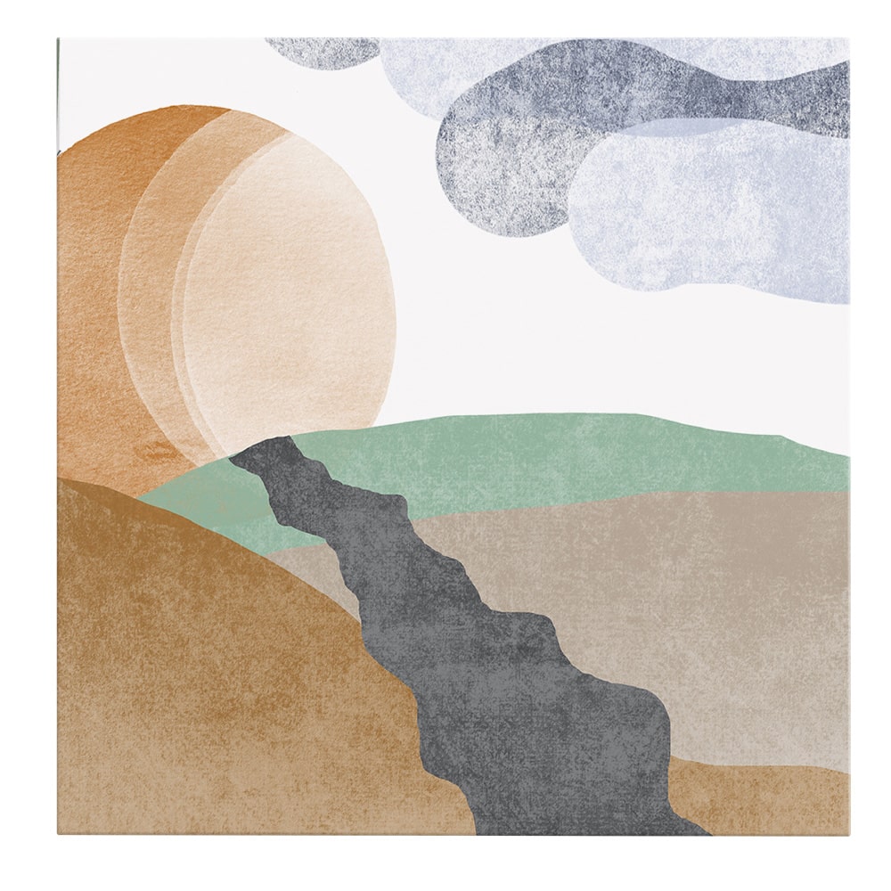 Tablou Boho minimalist forme abstracte, maro, verde 1453 - Material produs:: Poster pe hartie FARA RAMA, Dimensiunea:: 40x40 cm Tablou Boho minimalist forme abstracte, maro, verde 1453 - Material produs:: Poster pe hartie FARA RAMA, Dimensiunea:: 40x40 cm