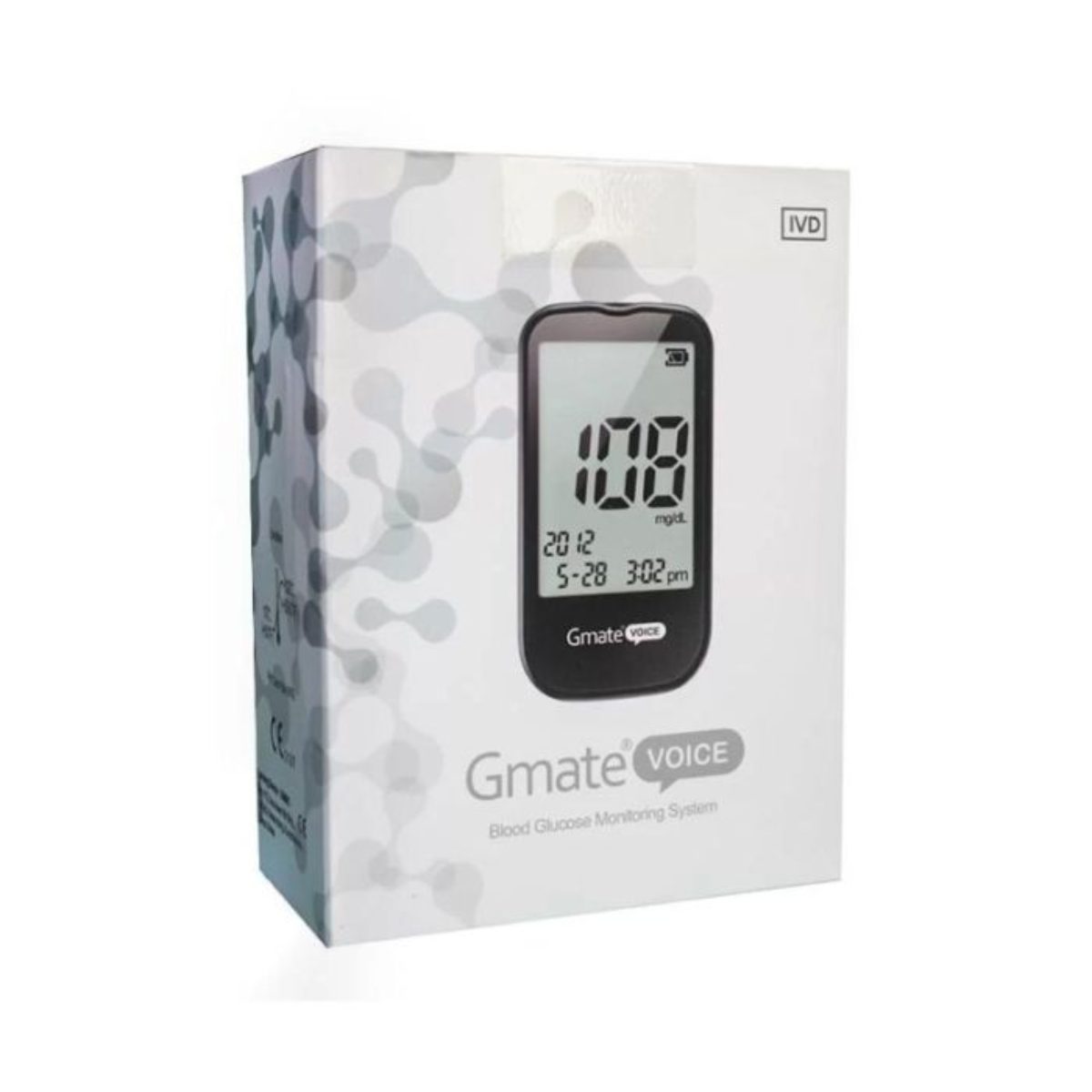 Glucometru VOICE PG301 full kit (glucometru+25 teste+10 ace), Gmate Glucometru VOICE PG301 full kit (glucometru+25 teste+10 ace), Gmate