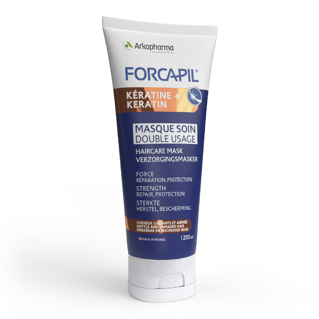 Masca pentru ingrijirea parului Forcapil Keratine, 200 ml, Arkopharma Masca pentru ingrijirea parului Forcapil Keratine, 200 ml, Arkopharma