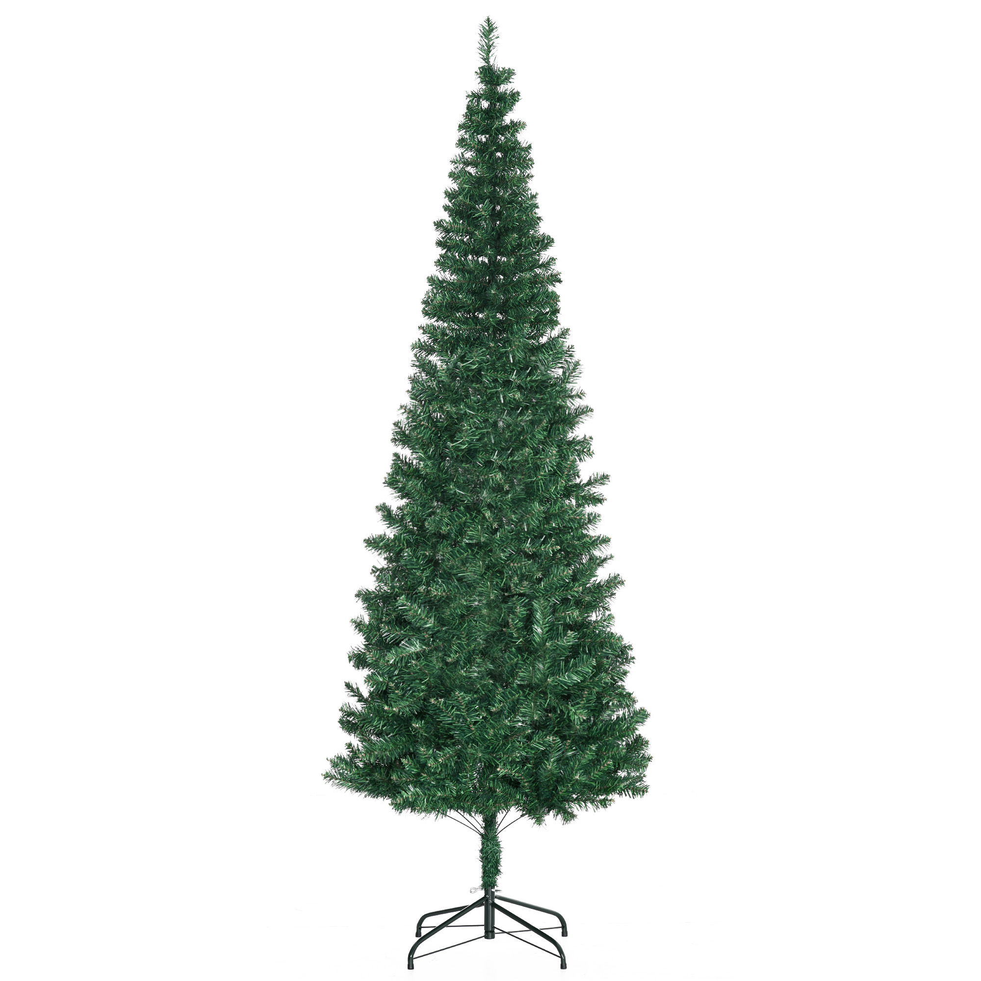 Brad de Craciun Artificial 210cm 631 Ramuri Dese din PVC ecologic, Baza Ф50, Verde, Decoratiune de Craciun HOMCOM | Aosom RO Brad de Craciun Artificial 210cm 631 Ramuri Dese din PVC ecologic, Baza Ф50, Verde, Decoratiune de Craciun HOMCOM | Aosom RO