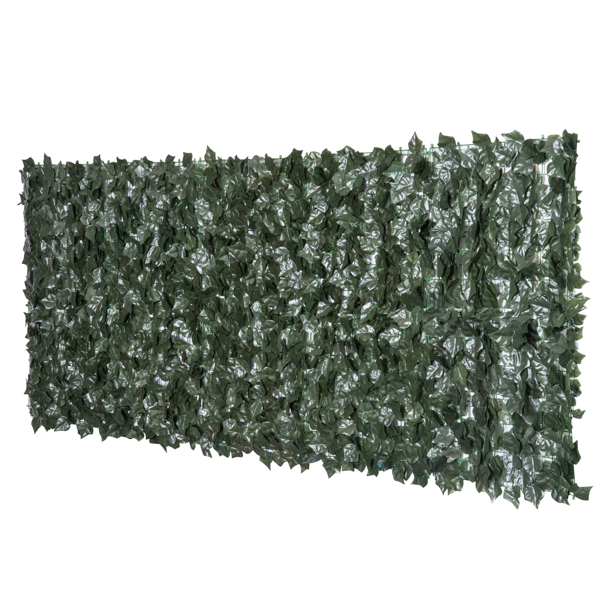 Gard viu artificial Outsunny, anti-UV, 240x100cm, verde inchis | Aosom RO Gard viu artificial Outsunny, anti-UV, 240x100cm, verde inchis | Aosom RO