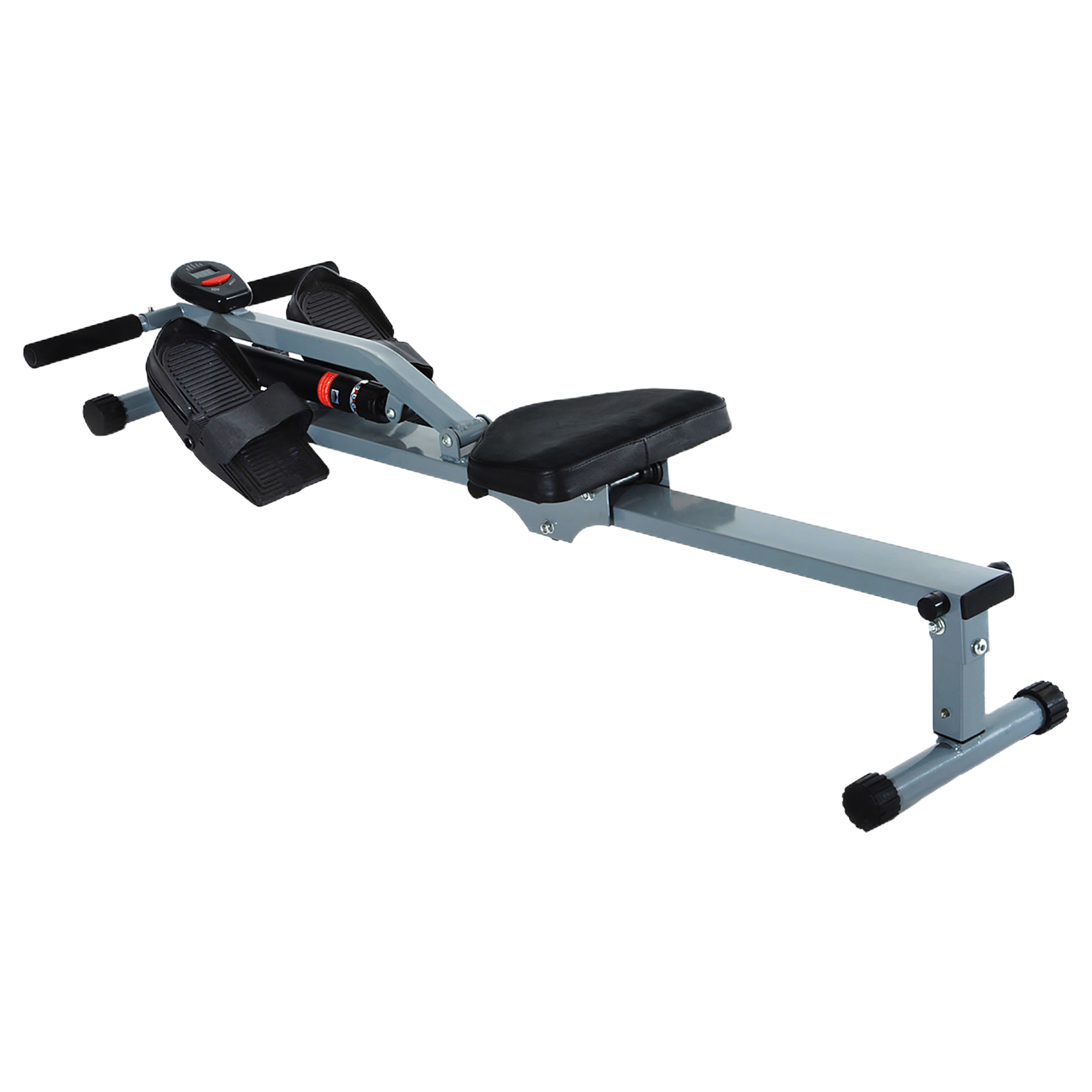 HOMCOM Aparat de Vaslit Profesional, Fitness, cu Display, Structură din PVC și Oțel, pentru Antrenament Complet, Gri și Negru | Aosom Romania HOMCOM Aparat de Vaslit Profesional, Fitness, cu Display, Structură din PVC și Oțel, pentru Antrenament Complet, Gri și Negru | Aosom Romania