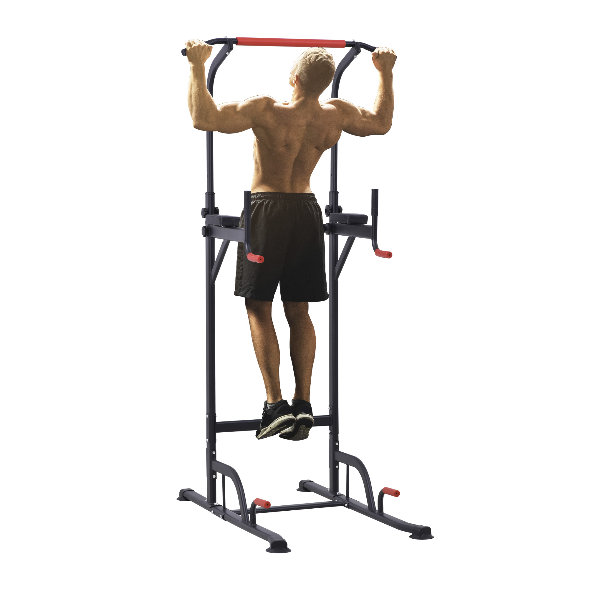 HOMCOM Aparat pentru Fitness bara de tragere inaltime reglabila Greutate Max. 120kg HOMCOM Aparat pentru Fitness bara de tragere inaltime reglabila Greutate Max. 120kg
