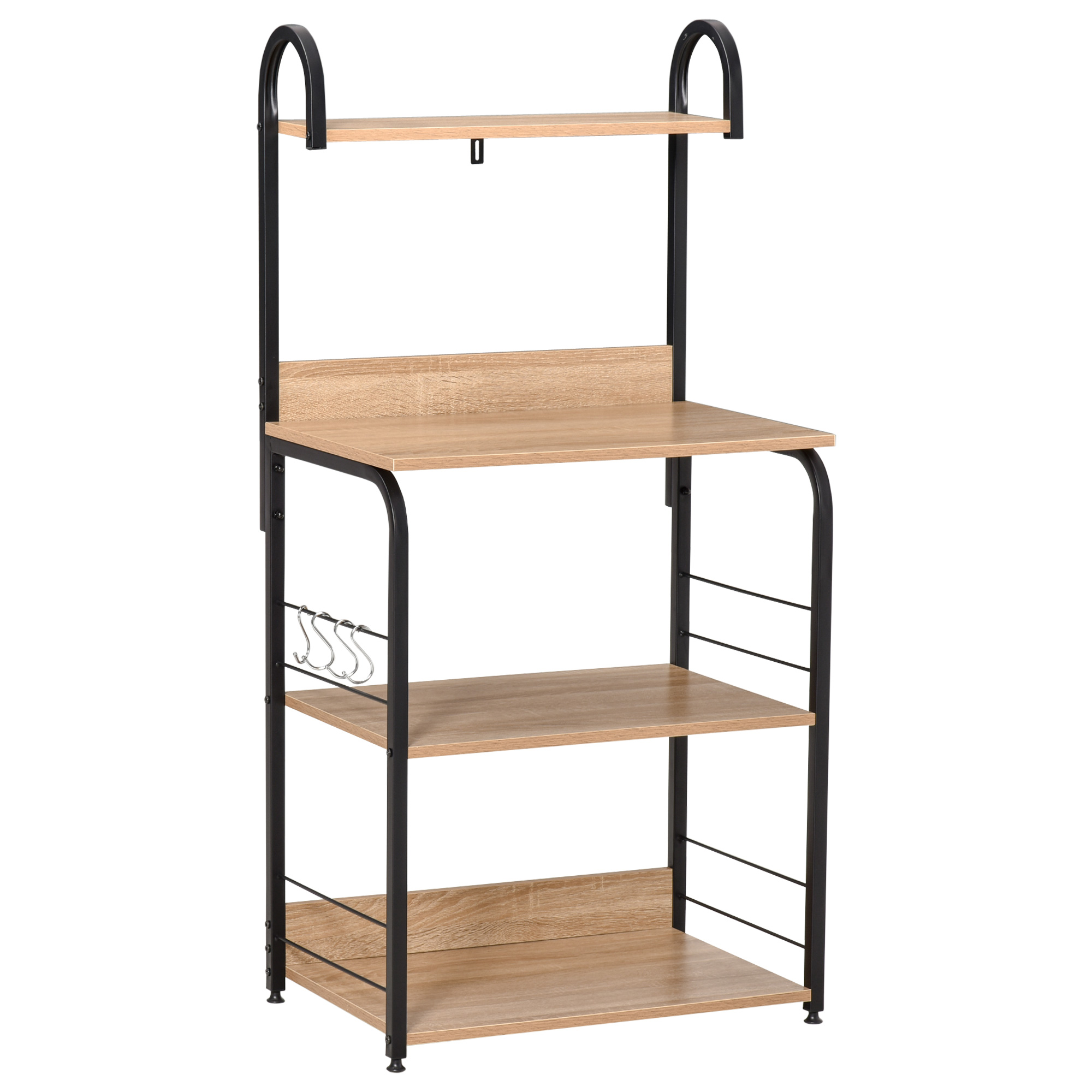 HOMCOM Dulap cu Rafturi pentru Bucătărie, Etajeră Spațioasă 60x40x125 cm, Design Modern, Soluție Depozitare Eficientă | Aosom Romania HOMCOM Dulap cu Rafturi pentru Bucătărie, Etajeră Spațioasă 60x40x125 cm, Design Modern, Soluție Depozitare Eficientă | Aosom Romania