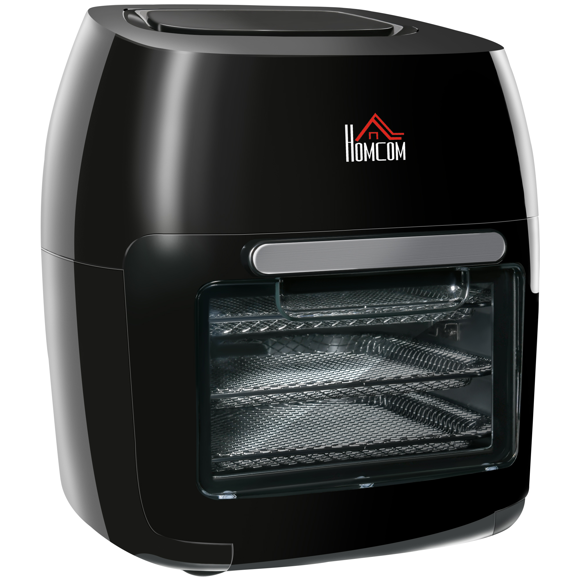 HOMCOM Friteuza cu Aer 8 în 1 Capacitate Mare 11L 1800W Ușor de Curățat Negru | Aosom Romania HOMCOM Friteuza cu Aer 8 în 1 Capacitate Mare 11L 1800W Ușor de Curățat Negru | Aosom Romania