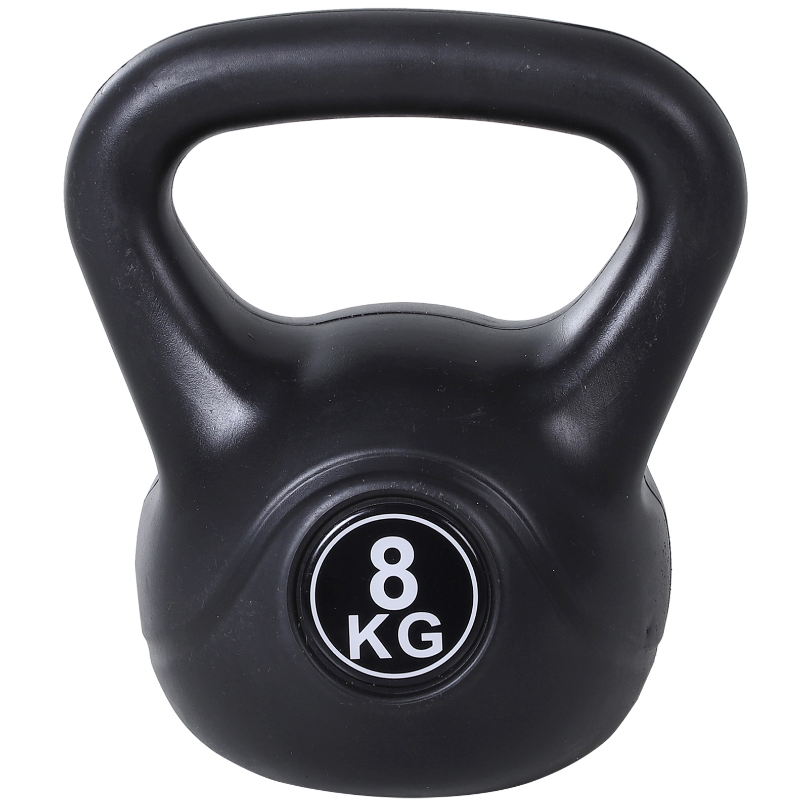 HOMCOM Kettlebell 8 kg, Ganteră pentru Antrenament de Forță și Fitness, 22x17x24 cm, Negru | Aosom Romania HOMCOM Kettlebell 8 kg, Ganteră pentru Antrenament de Forță și Fitness, 22x17x24 cm, Negru | Aosom Romania
