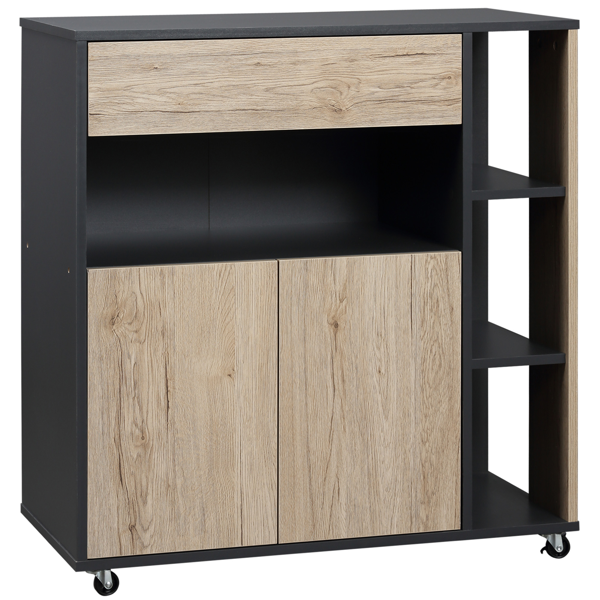 Mobilier de Bucătărie Multifuncțional HOMCOM, 80x39x86.5cm | Aosom RO Mobilier de Bucătărie Multifuncțional HOMCOM, 80x39x86.5cm | Aosom RO
