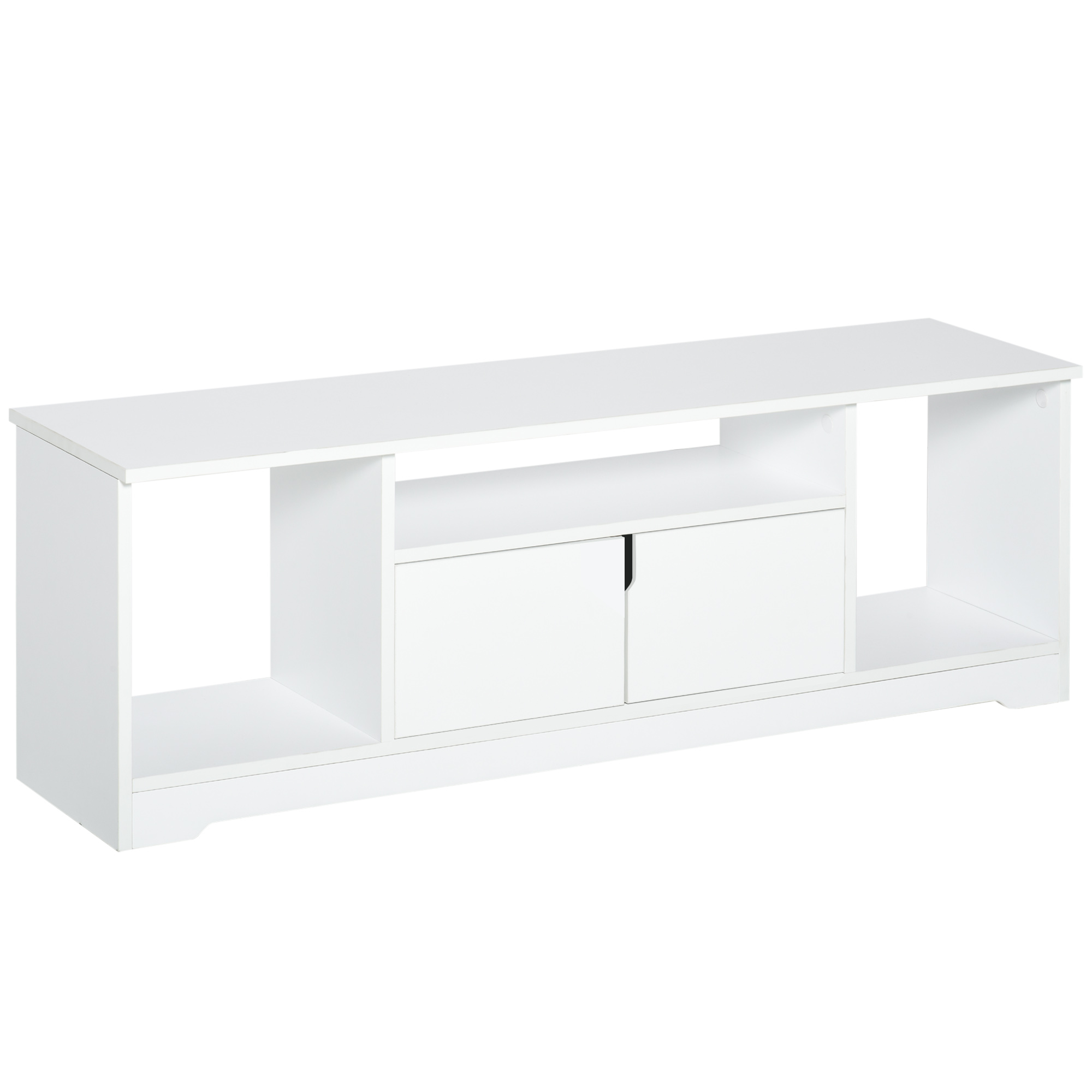 Mobilier Suport TV de pana la 45" HOMCOM cu Dulap si Etajere | Aosom RO Mobilier Suport TV de pana la 45" HOMCOM cu Dulap si Etajere | Aosom RO
