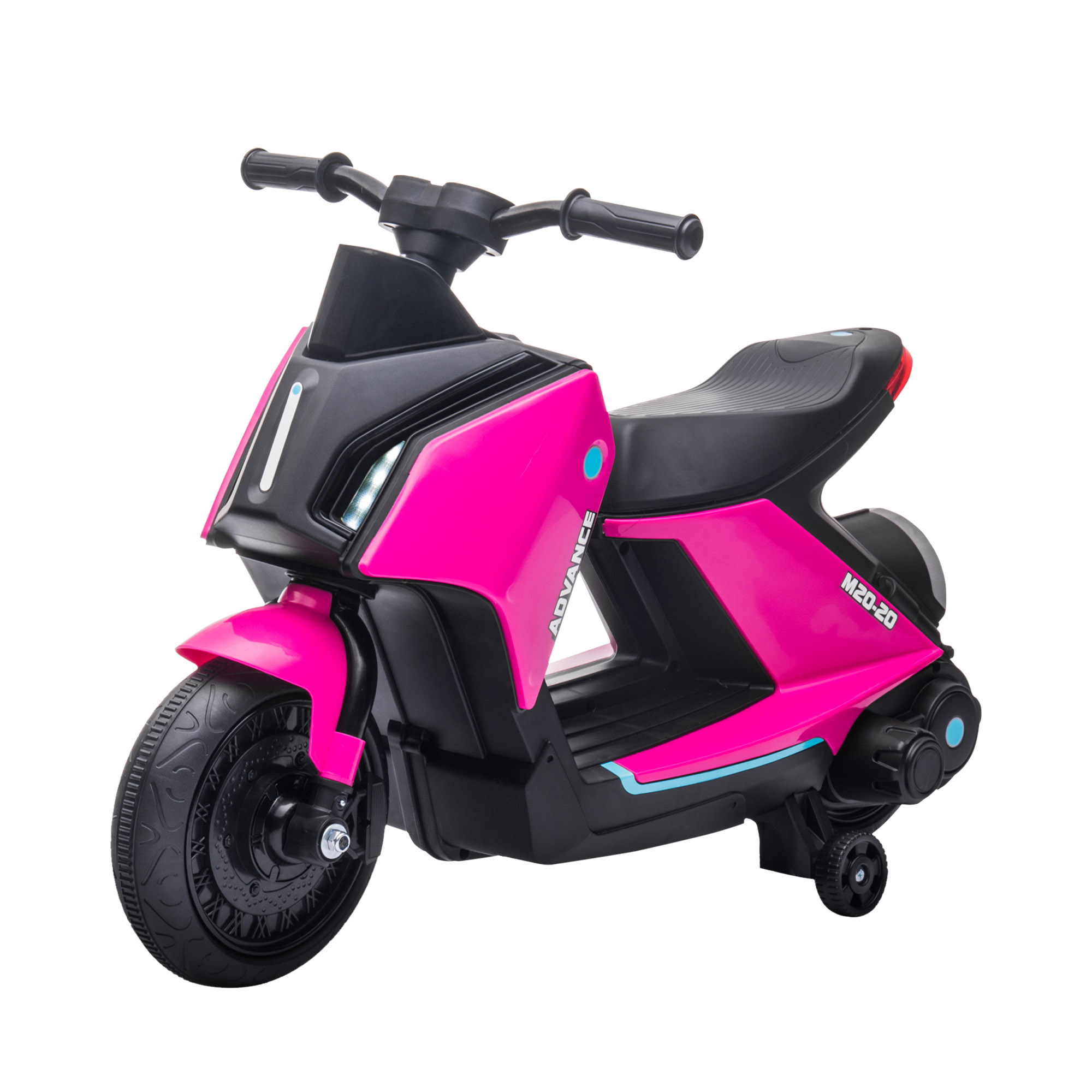 Motocicleta electrica HOMCOM 6V, viteza 1,5-2,5 km/h, varsta 2-4 ani, 80x39.5x51cm, roz | Aosom RO Motocicleta electrica HOMCOM 6V, viteza 1,5-2,5 km/h, varsta 2-4 ani, 80x39.5x51cm, roz | Aosom RO