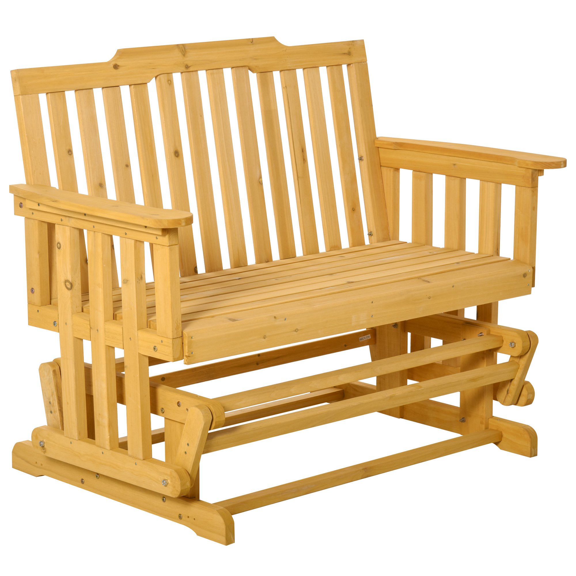 Outsunny, banca balansoar din lemn 2 persoane, 124x76x95 cm | Aosom Ro Outsunny, banca balansoar din lemn 2 persoane, 124x76x95 cm | Aosom Ro