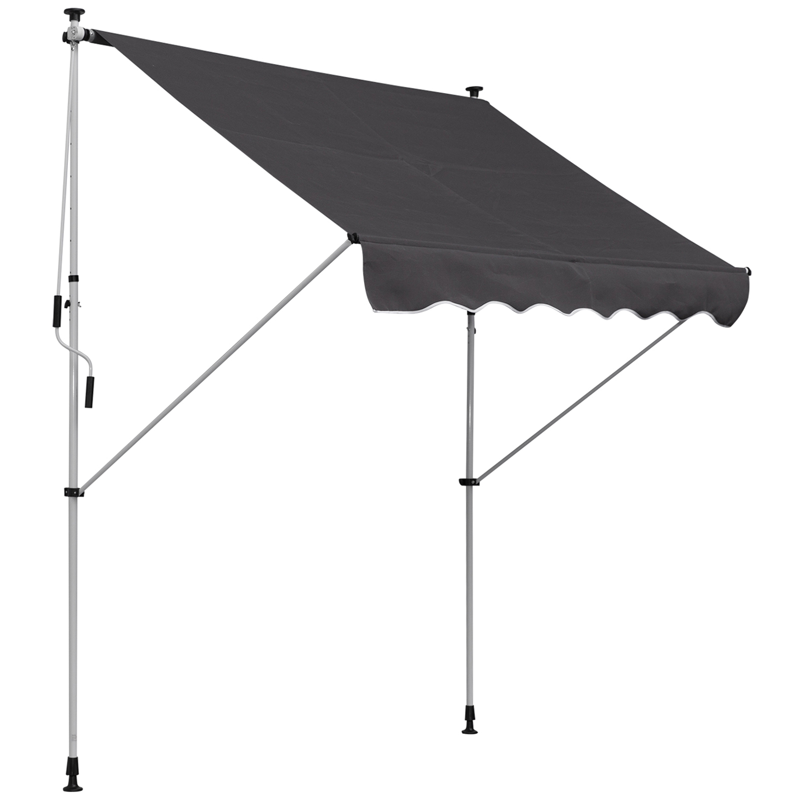 Outsunny Copertina cu Manivela, Cadru Telescopic si Unghi Reglabil | AOSOM RO Outsunny Copertina cu Manivela, Cadru Telescopic si Unghi Reglabil | AOSOM RO