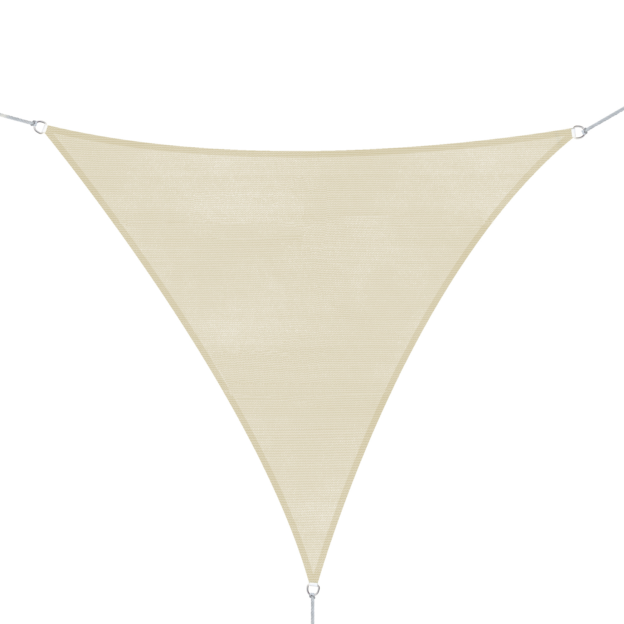 Outsunny Cort Parasolar Triunghiular Protecție UV, Ideal pentru Grădină, Terasă, Piscină, Alb Crem, 3x3x3m | Aosom Romania Outsunny Cort Parasolar Triunghiular Protecție UV, Ideal pentru Grădină, Terasă, Piscină, Alb Crem, 3x3x3m | Aosom Romania