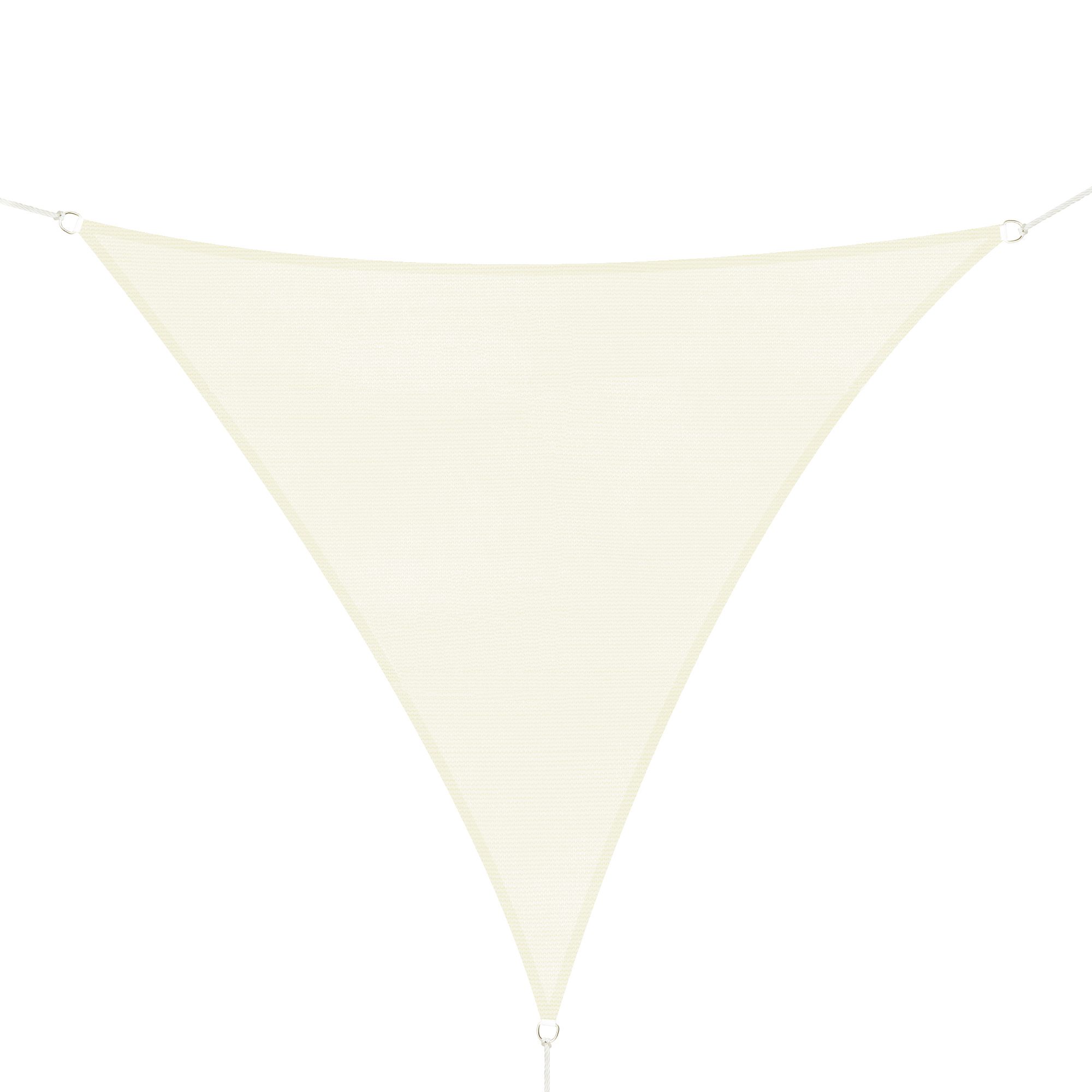 Outsunny Cort Parasolar Triunghiular Protecție UV, Perfect pentru Grădină, Terasă, Alb Crem, 4x4x4m | Aosom Romania Outsunny Cort Parasolar Triunghiular Protecție UV, Perfect pentru Grădină, Terasă, Alb Crem, 4x4x4m | Aosom Romania