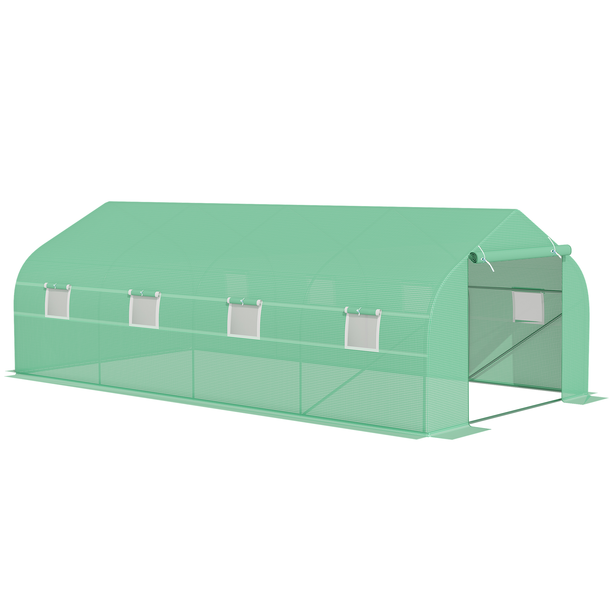 Outsunny, sera gradina sera pentru plante, legume, fructe cu acoperis, 6x3x2, verde | Aosom Ro Outsunny, sera gradina sera pentru plante, legume, fructe cu acoperis, 6x3x2, verde | Aosom Ro