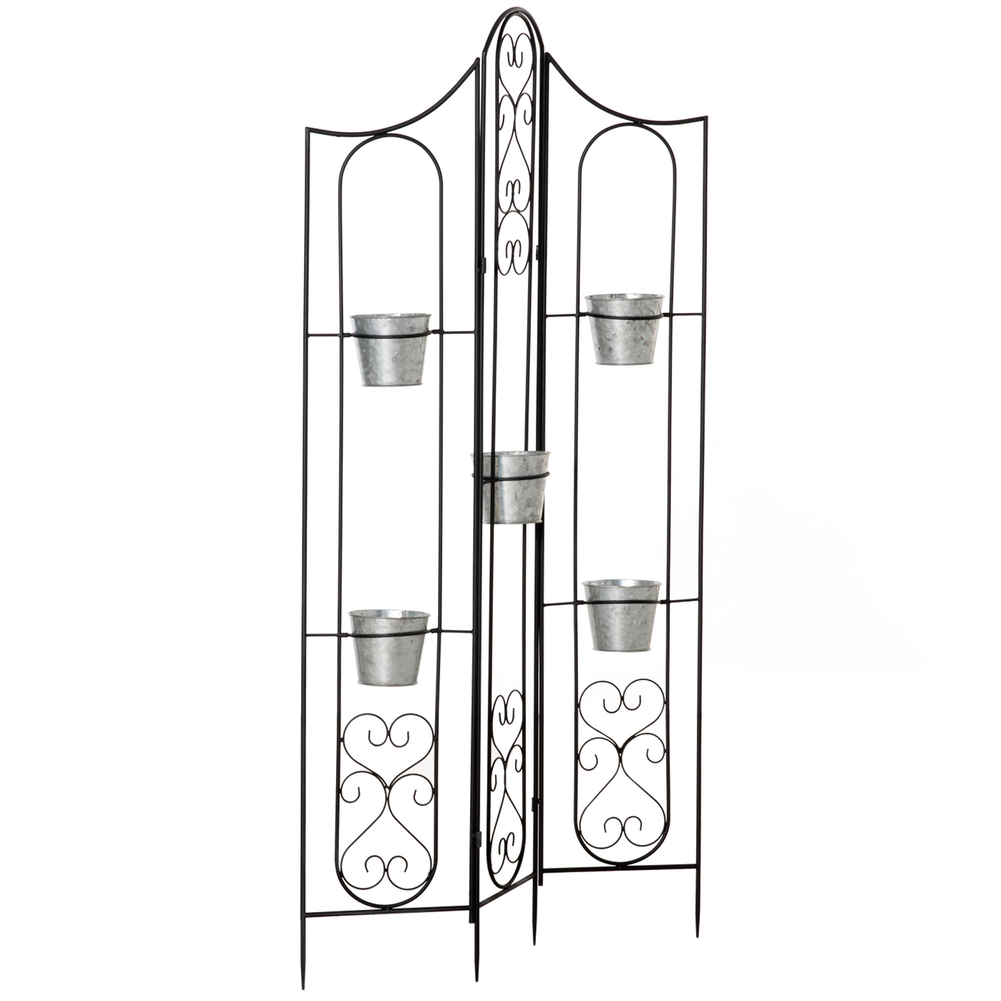 Outsunny Suport Compact pentru Plante, 5 Ghivece Incluse, Ideal pentru Spații Mici, Negru | Aosom Romania Outsunny Suport Compact pentru Plante, 5 Ghivece Incluse, Ideal pentru Spații Mici, Negru | Aosom Romania