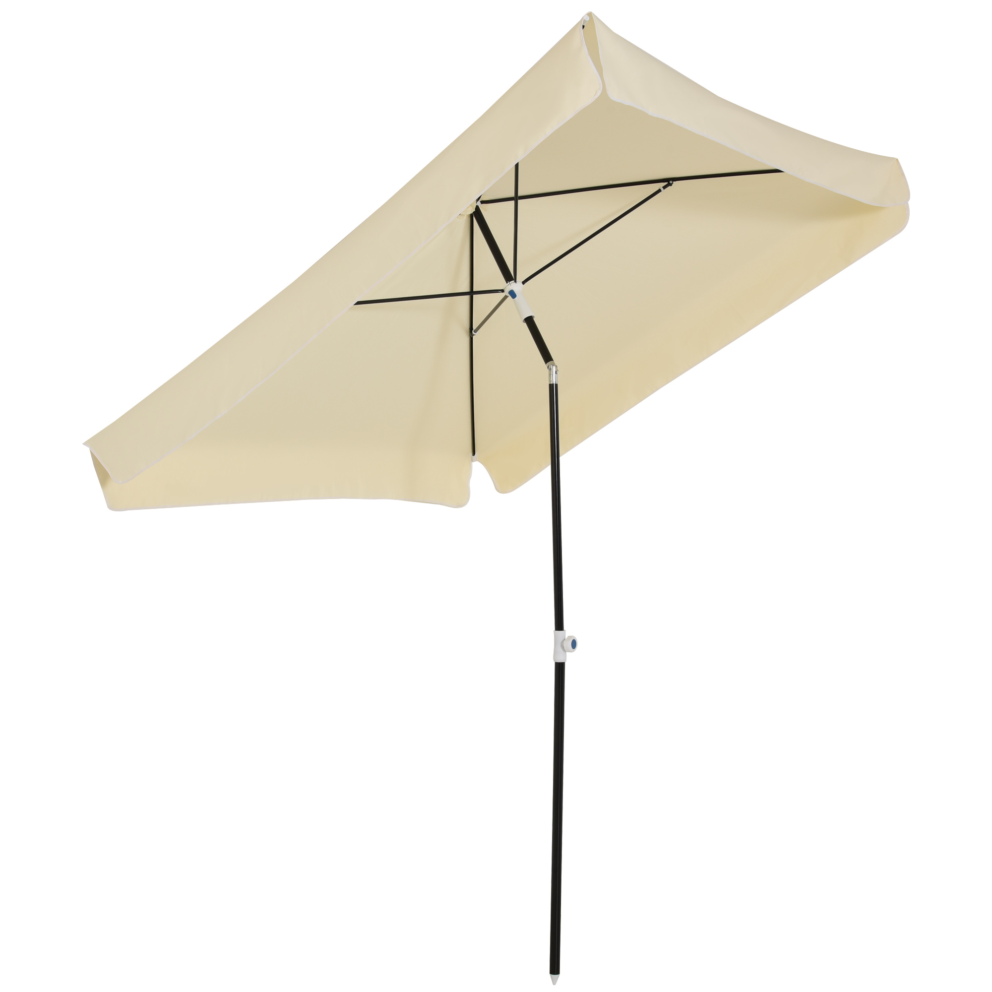 Outsunny Umbrelă de Grădină Pătrată, Reglabilă și Portabilă, Acoperiș Pătrat, 200x200cm, Crem, Ușor de Asamblat | Aosom Romania Outsunny Umbrelă de Grădină Pătrată, Reglabilă și Portabilă, Acoperiș Pătrat, 200x200cm, Crem, Ușor de Asamblat | Aosom Romania