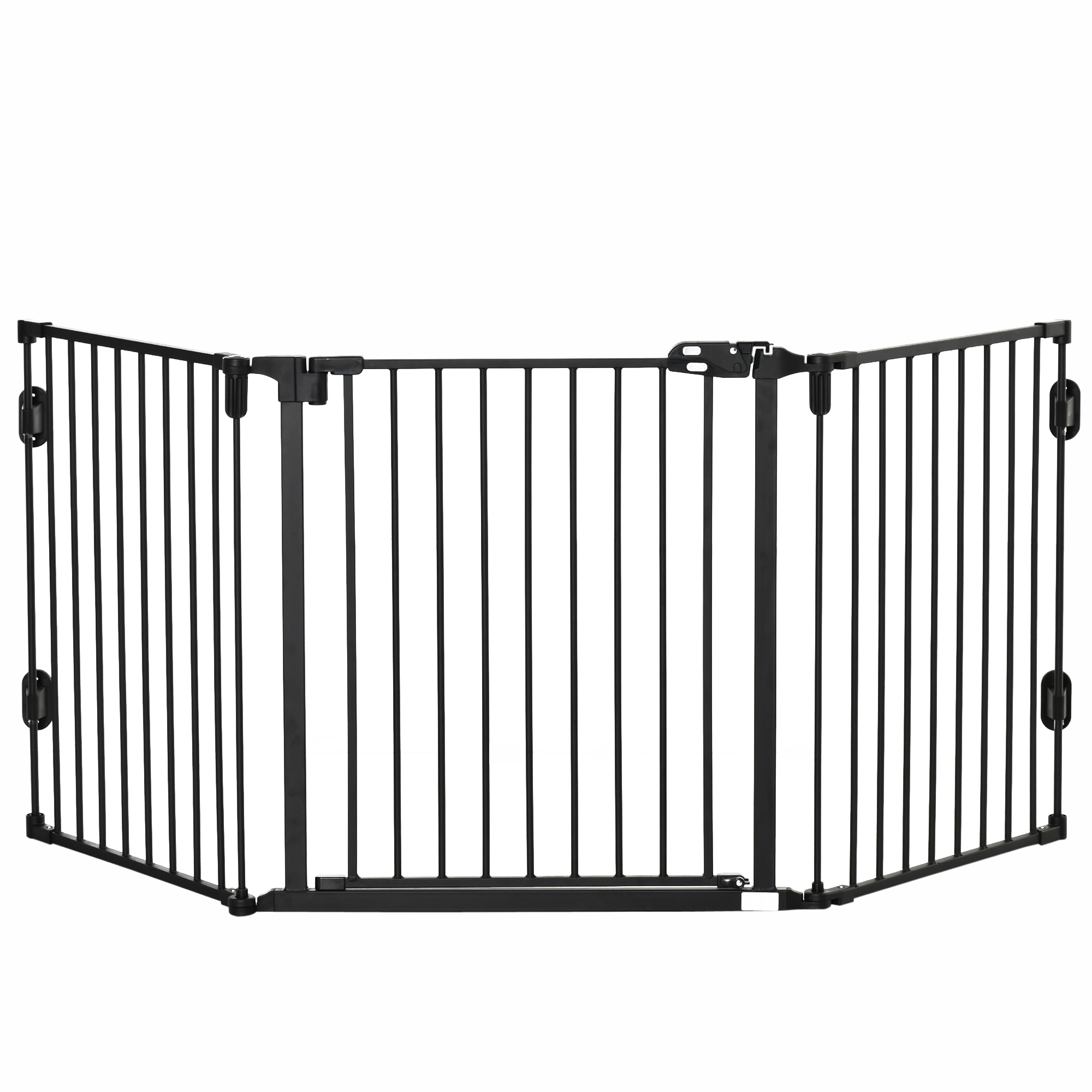 PawHut Poartă de Siguranță Pliabilă Oțel Închidere/Blocare Automată 202.5x2x76 cm Neagră Ușor de Folosit | Aosom Romania PawHut Poartă de Siguranță Pliabilă Oțel Închidere/Blocare Automată 202.5x2x76 cm Neagră Ușor de Folosit | Aosom Romania