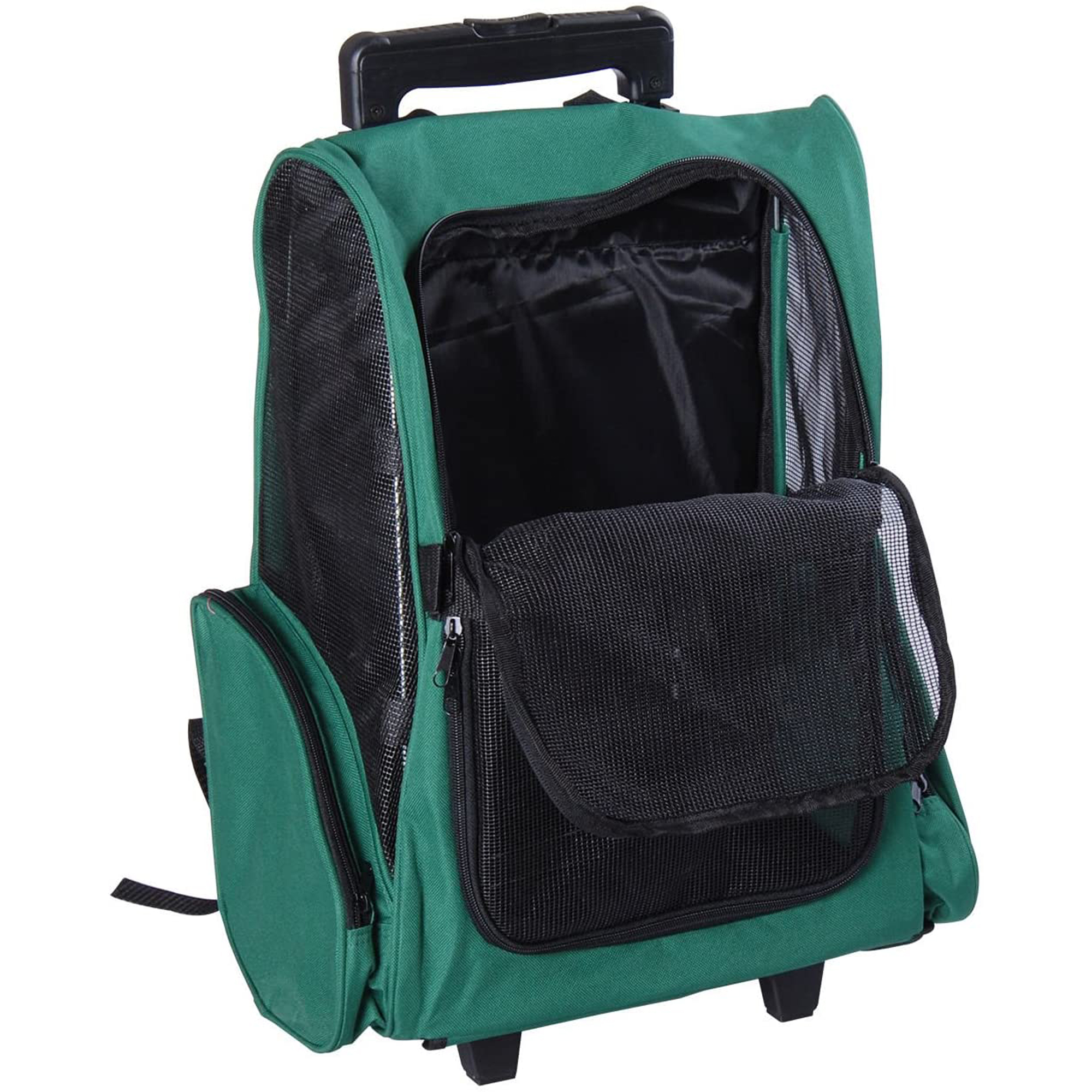 PawHut Trolley Rucsac Verde pentru Călătorii cu Animale de Companie, Confortabil și Sigur | Aosom Romania PawHut Trolley Rucsac Verde pentru Călătorii cu Animale de Companie, Confortabil și Sigur | Aosom Romania