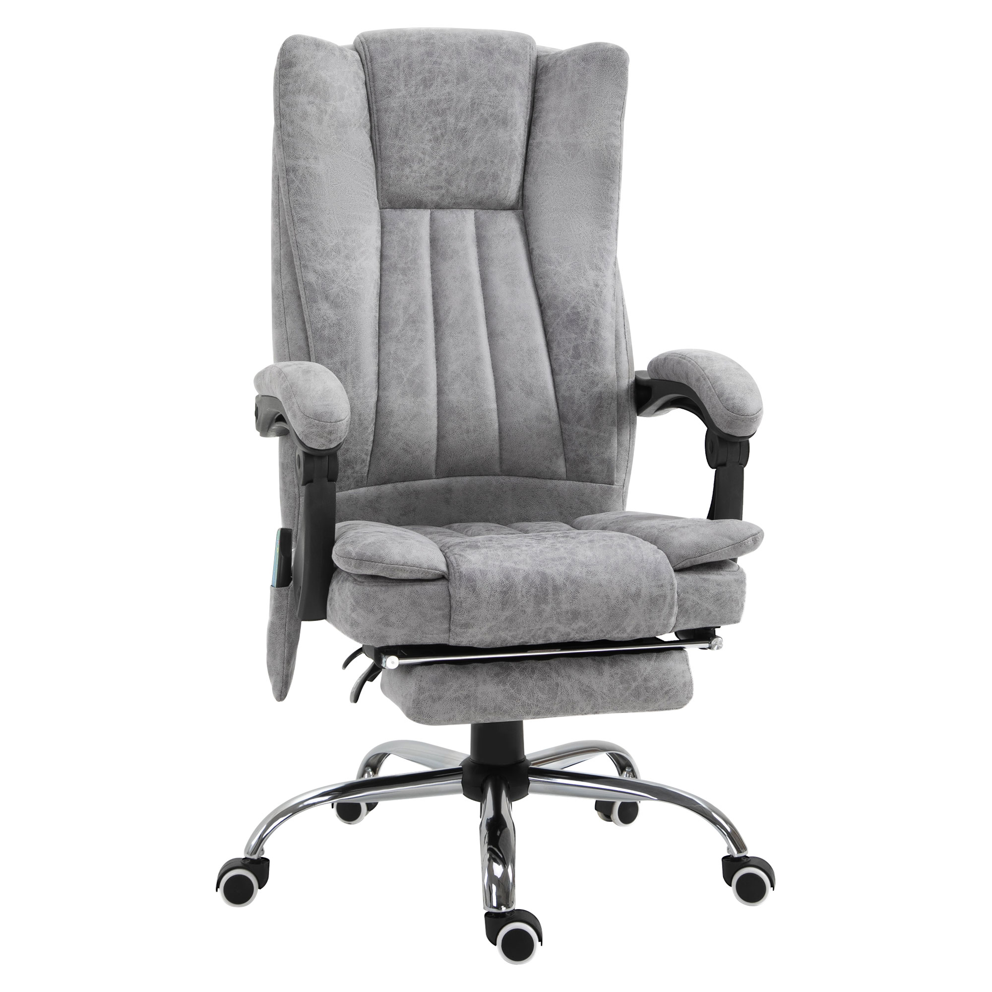 Scaun birou masaj si incalzire, pivotant 360°,62x67x113-120 cm,120 kg,Vinsetto | Aosom RO Scaun birou masaj si incalzire, pivotant 360°,62x67x113-120 cm,120 kg,Vinsetto | Aosom RO