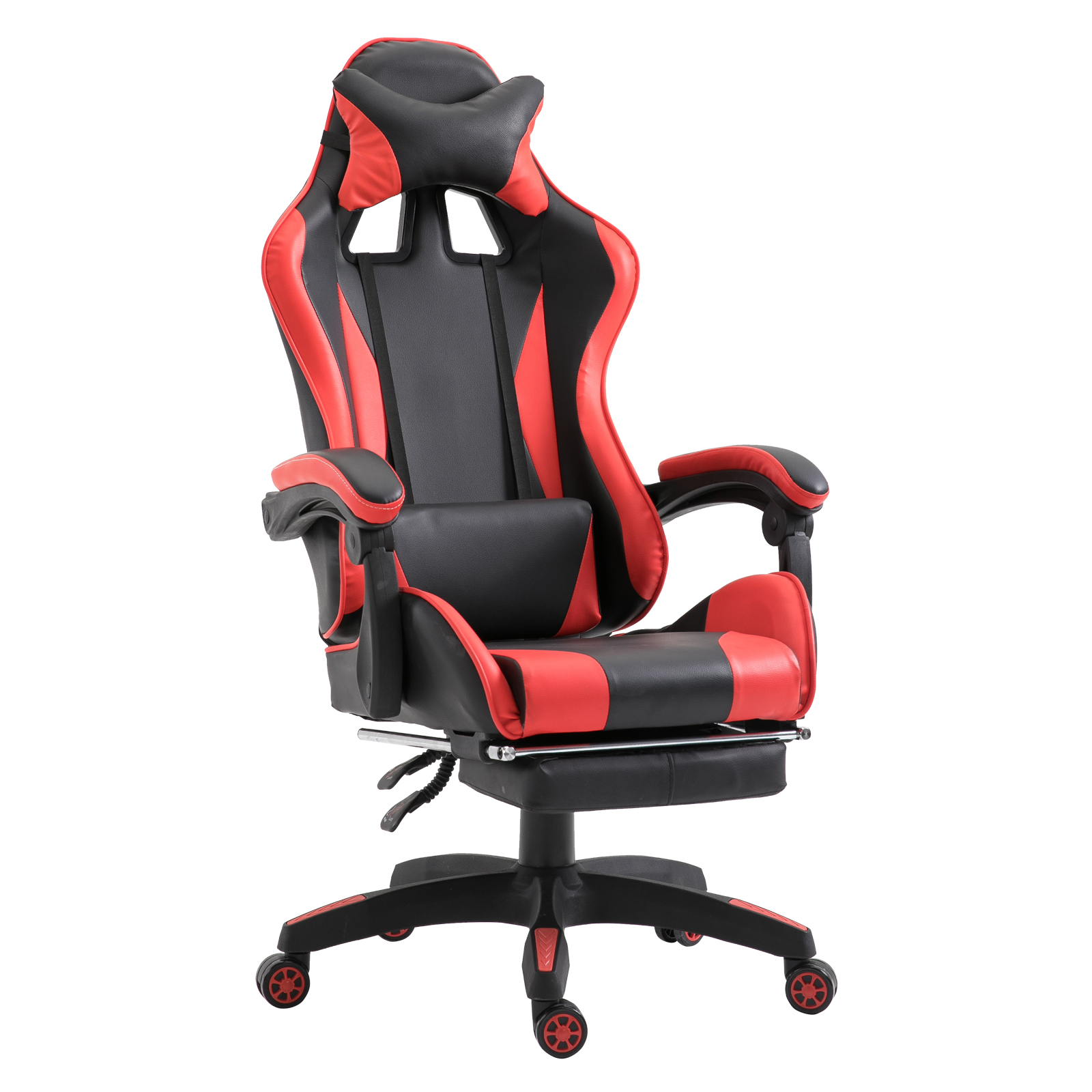 Vinsetto Fotoliu Gaming Birou Rabatabil Reglabil 66x60x127-134cm Negru | Aosom Romania Vinsetto Fotoliu Gaming Birou Rabatabil Reglabil 66x60x127-134cm Negru | Aosom Romania