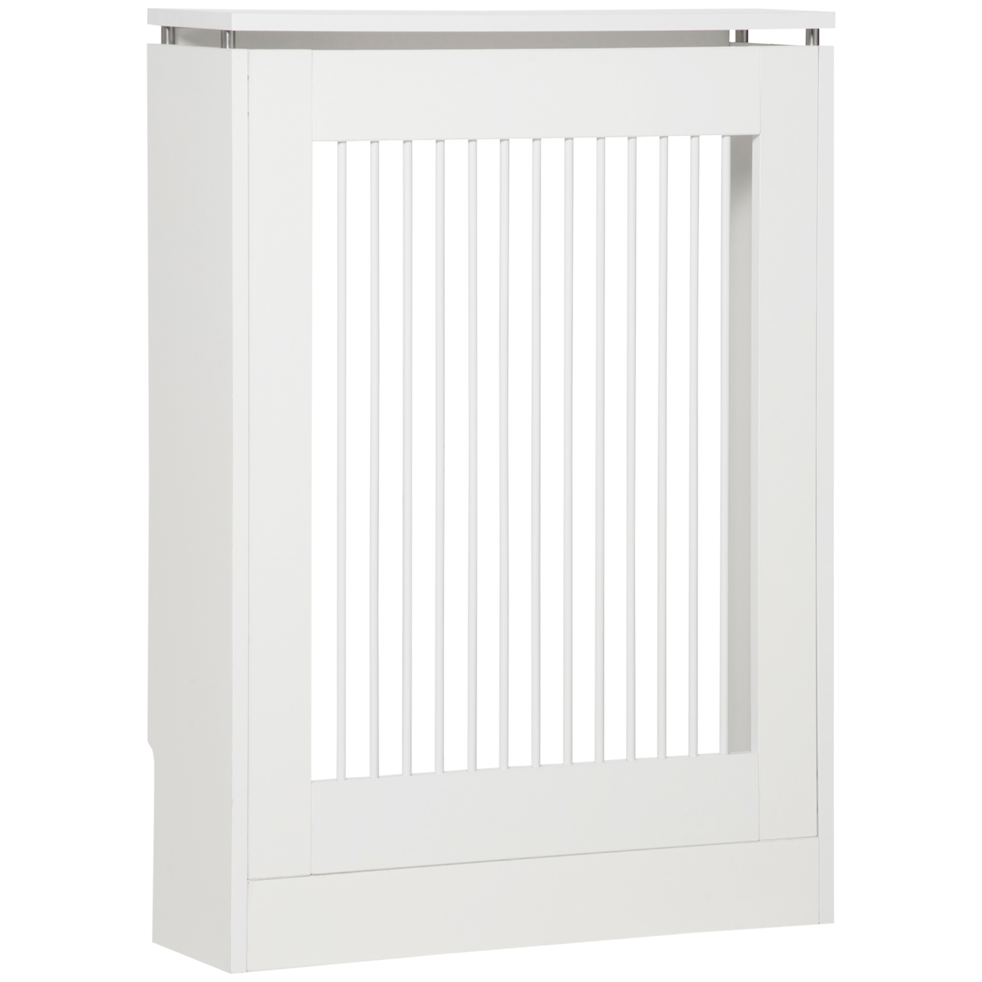 HOMCOM Capac Radiator din MDF si Otel Alb 60x18x84cm Design Simplu si Elegant pentru Acoperire Calorifer | Aosom Romania HOMCOM Capac Radiator din MDF si Otel Alb 60x18x84cm Design Simplu si Elegant pentru Acoperire Calorifer | Aosom Romania