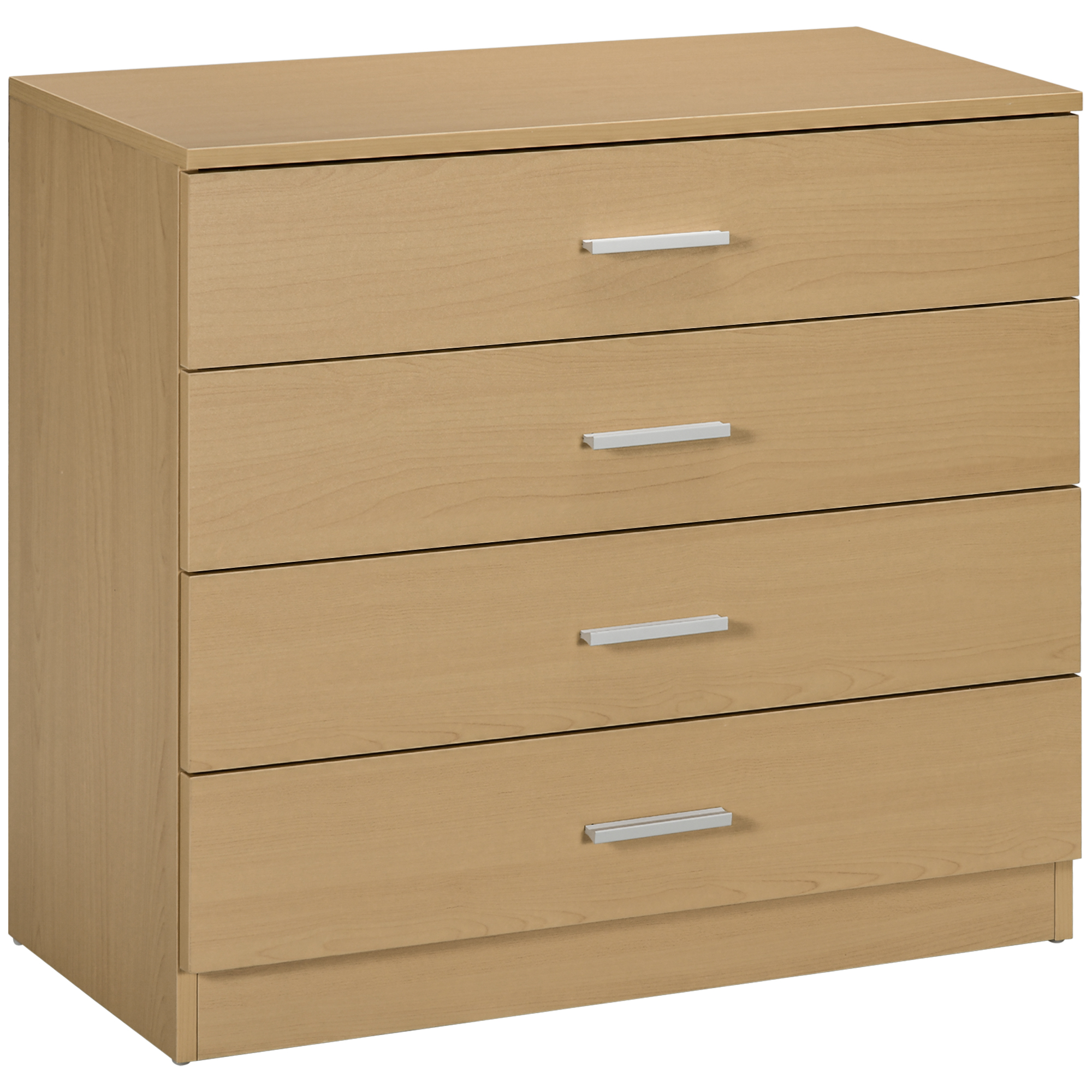 HOMCOM Casetieră Versatilă cu 4 Sertare, din PAL, Design Natural, 72x33.5x67 cm, pentru Birou sau Acasă | Aosom Romania HOMCOM Casetieră Versatilă cu 4 Sertare, din PAL, Design Natural, 72x33.5x67 cm, pentru Birou sau Acasă | Aosom Romania