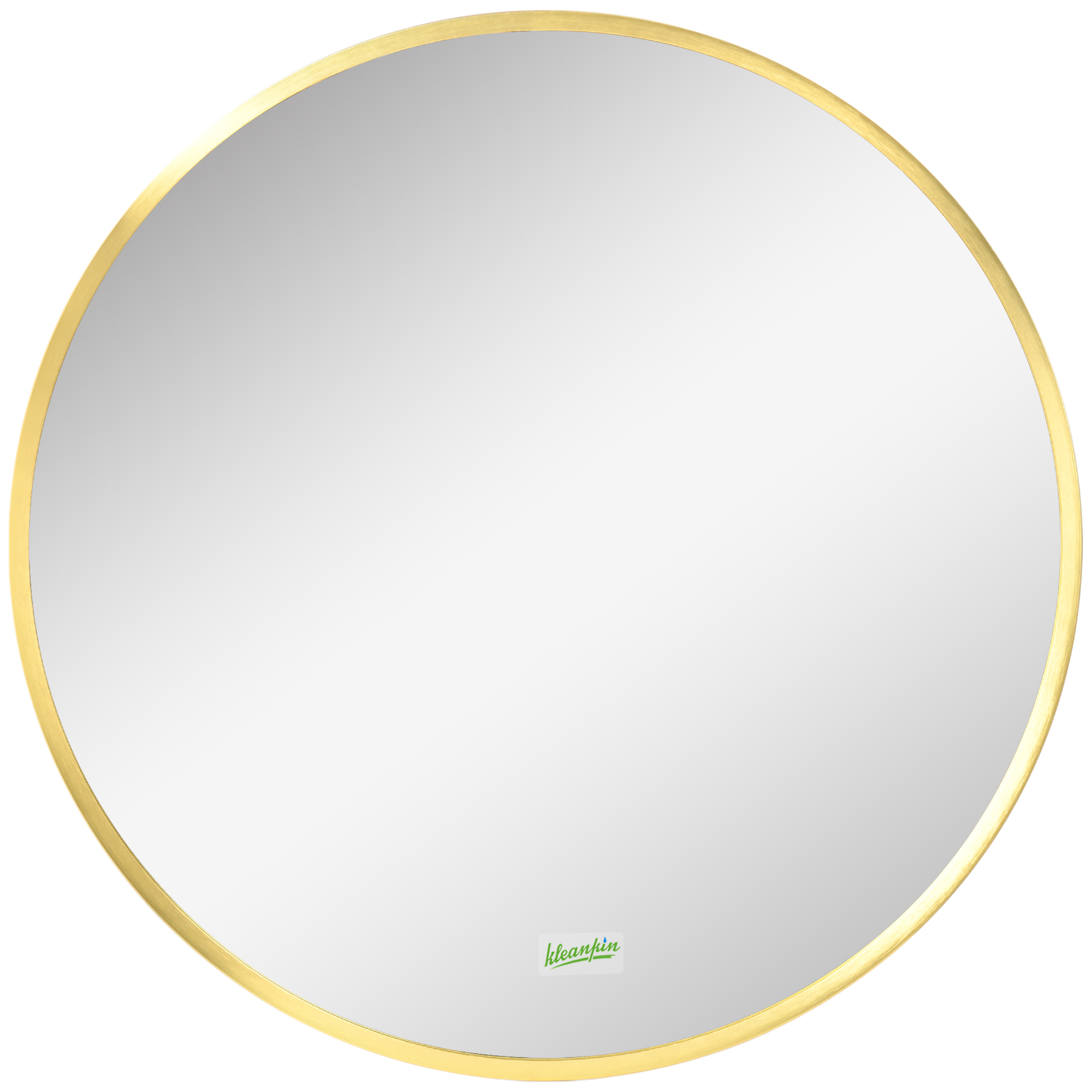 Oglindă Rotundă Baie Kleankin, Cadru Aliaj Aluminiu, Auriu, Ø50x2cm | Aosom Romania Oglindă Rotundă Baie Kleankin, Cadru Aliaj Aluminiu, Auriu, Ø50x2cm | Aosom Romania