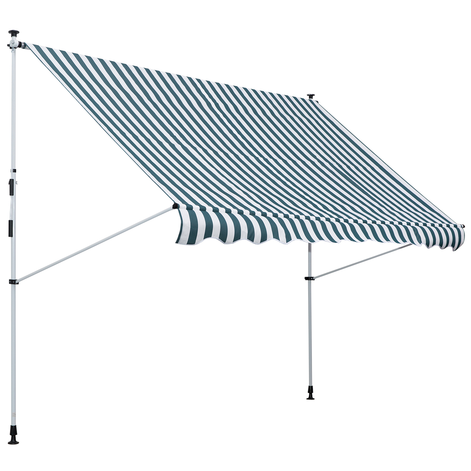 Outsunny Copertina cu Mecanism Telescopic din Metal, Protecție UV, Poliester, 300x150 cm | Aosom Romania Outsunny Copertina cu Mecanism Telescopic din Metal, Protecție UV, Poliester, 300x150 cm | Aosom Romania