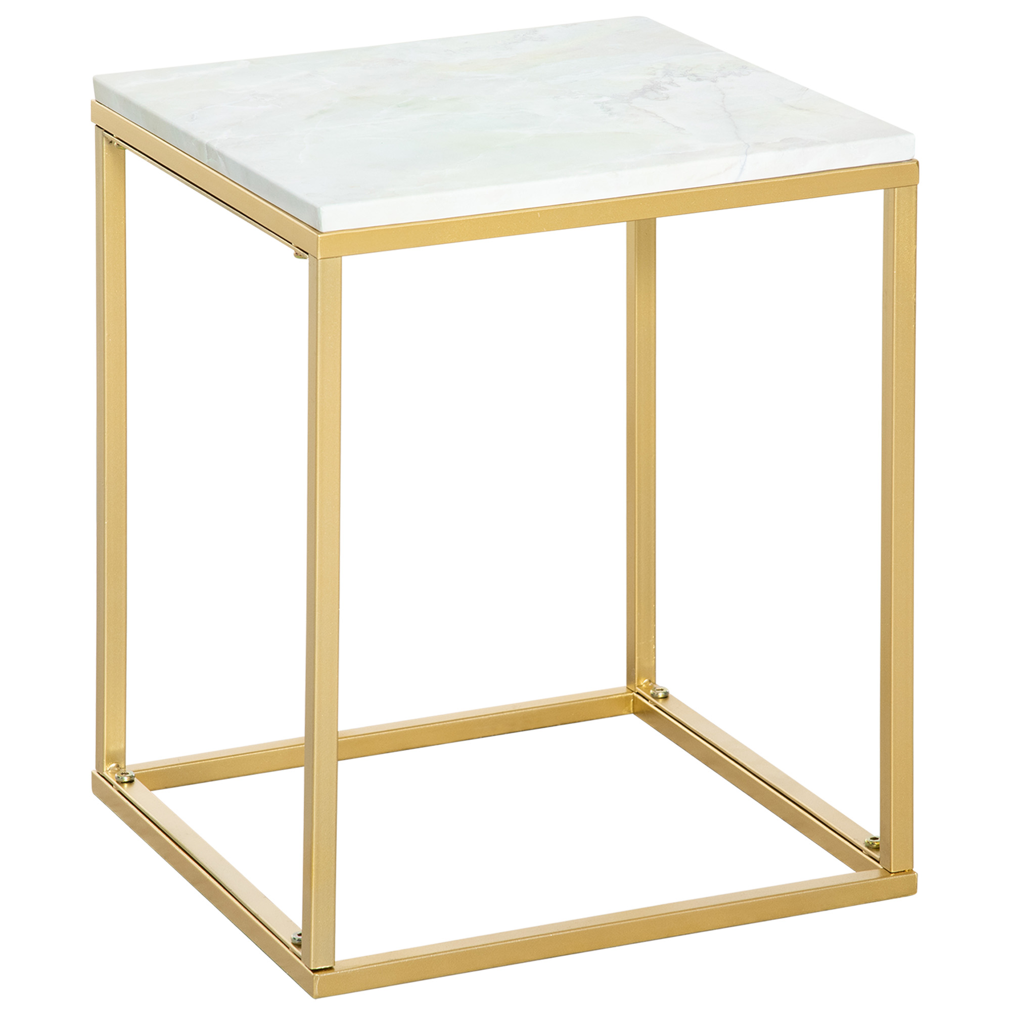 Outsunny Măsuță de Cafea Elegantă pentru Living sau Grădină, Design Modern, Culoare Aurie | Aosom Romania Outsunny Măsuță de Cafea Elegantă pentru Living sau Grădină, Design Modern, Culoare Aurie | Aosom Romania